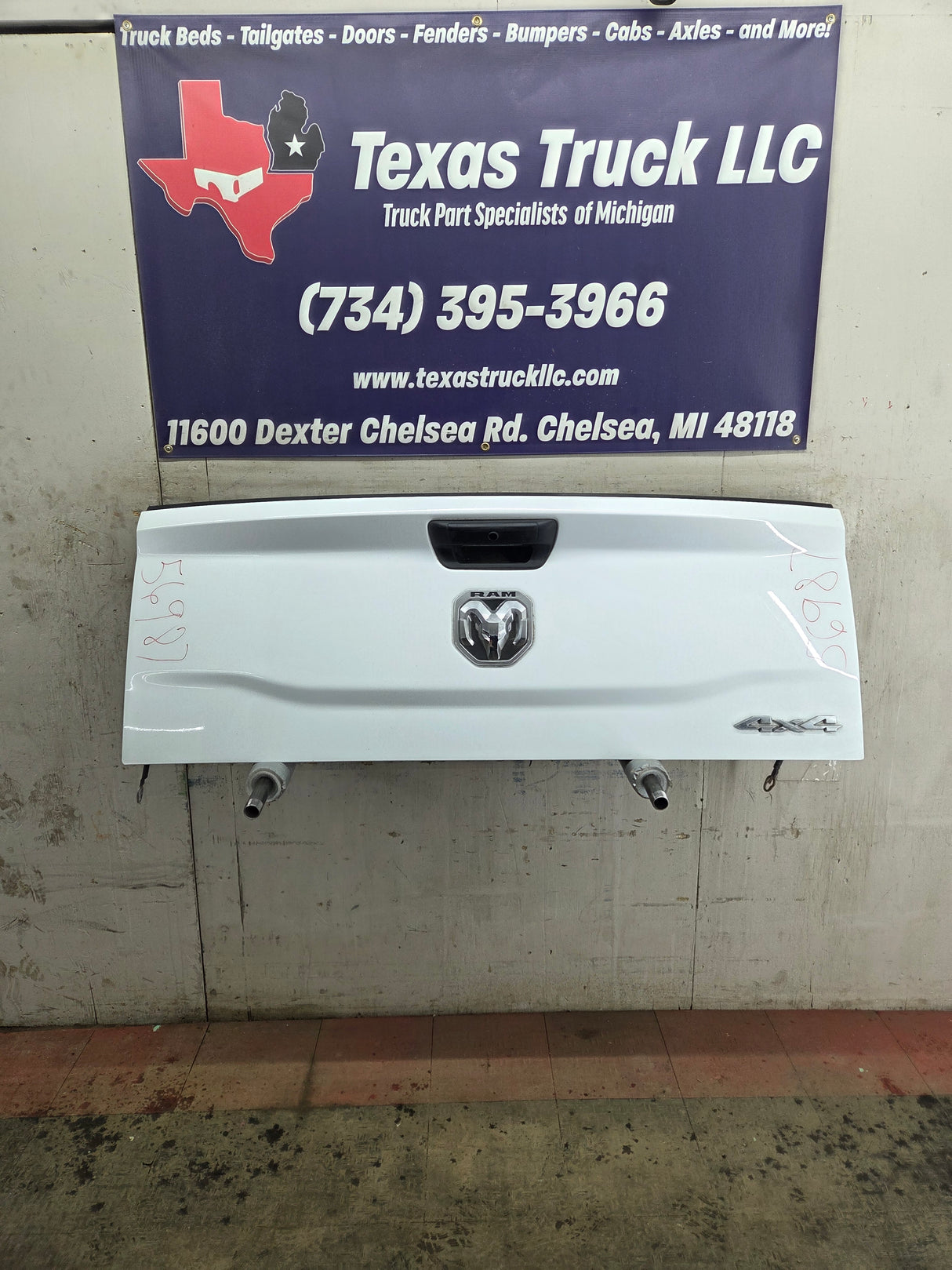 2019-2025 Dodge Ram 2500 3500 4500 5th Gen Tailgate