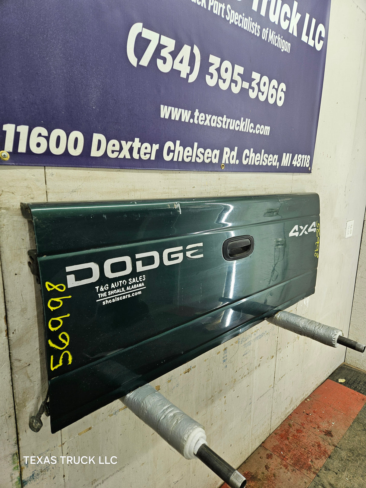 1994-2002 Dodge Ram 1500 2500 3500 2nd Gen Truck Tailgate