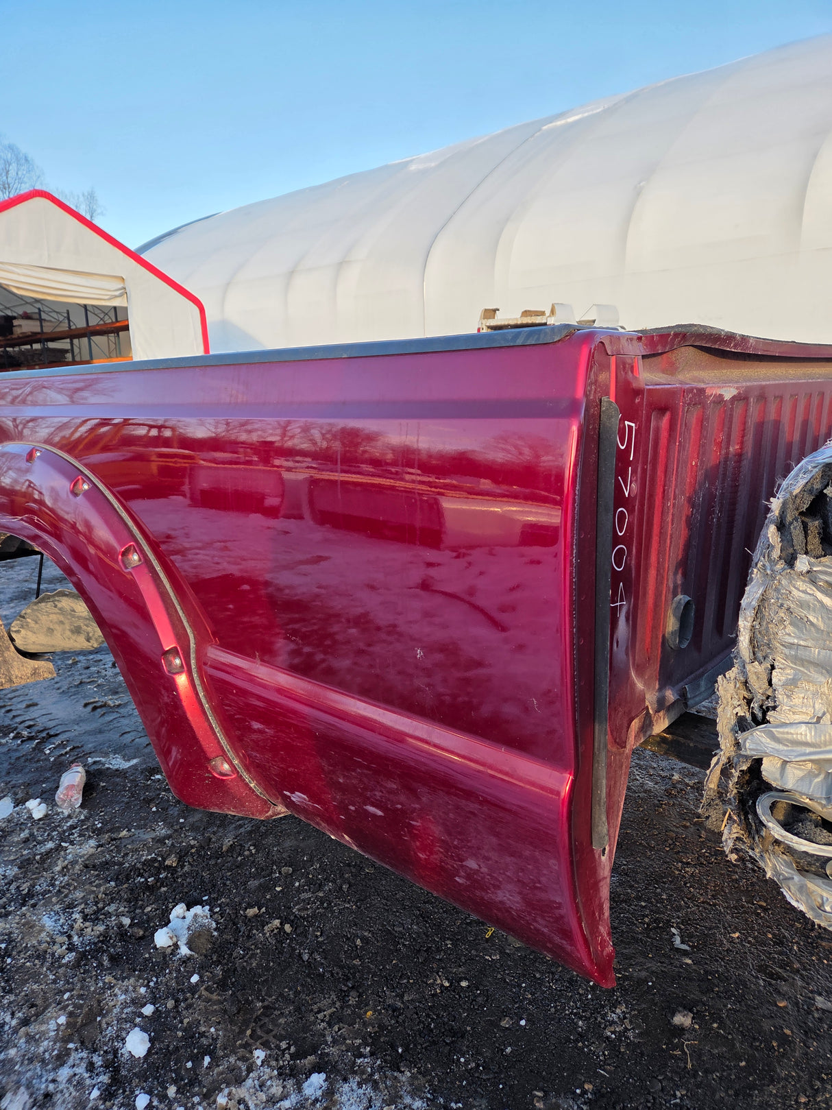 2011-2016 Ford F250 F350 Super Duty 8' Long Bed Truck Bed - Ruby Red