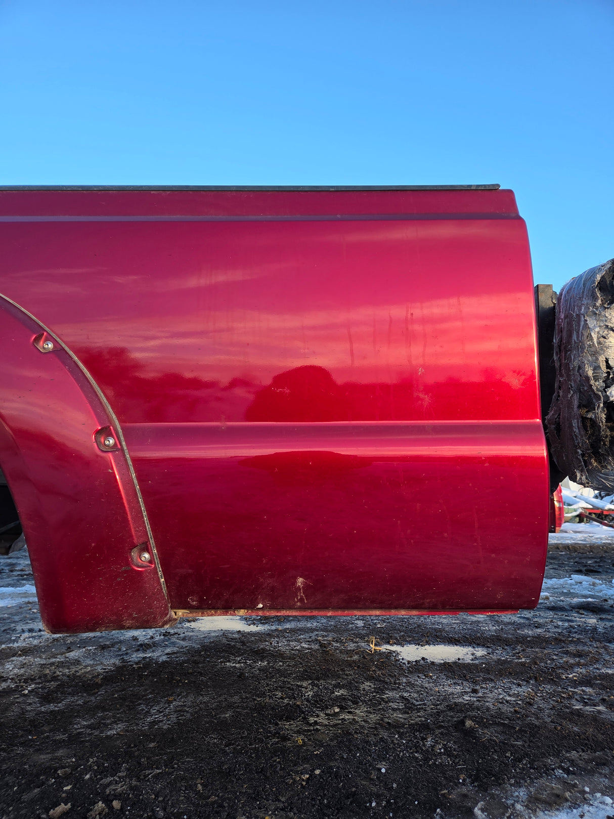 2011-2016 Ford F250 F350 Super Duty 8' Long Bed Truck Bed - Ruby Red