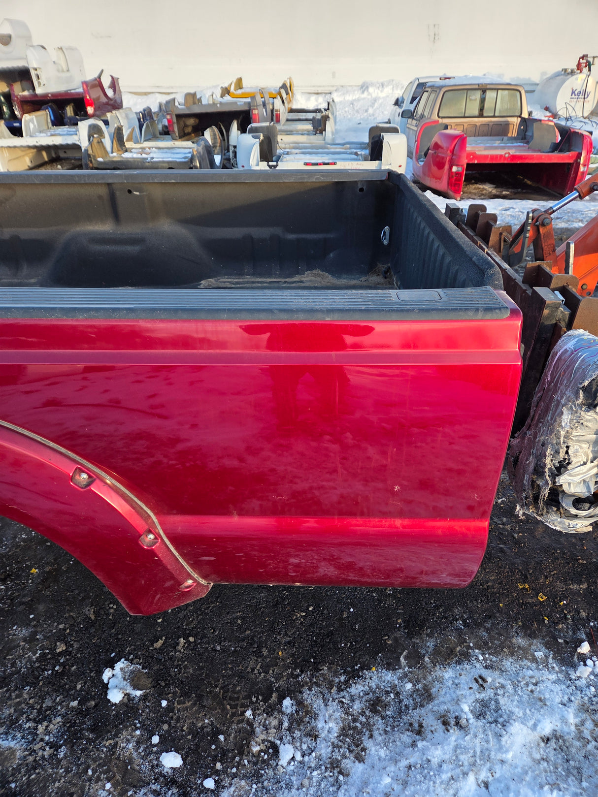 2011-2016 Ford F250 F350 Super Duty 8' Long Bed Truck Bed - Ruby Red