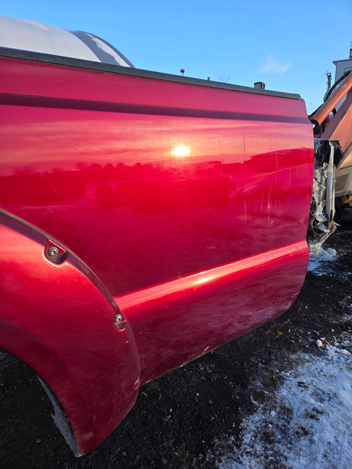 2011-2016 Ford F250 F350 Super Duty 8' Long Bed Truck Bed - Ruby Red