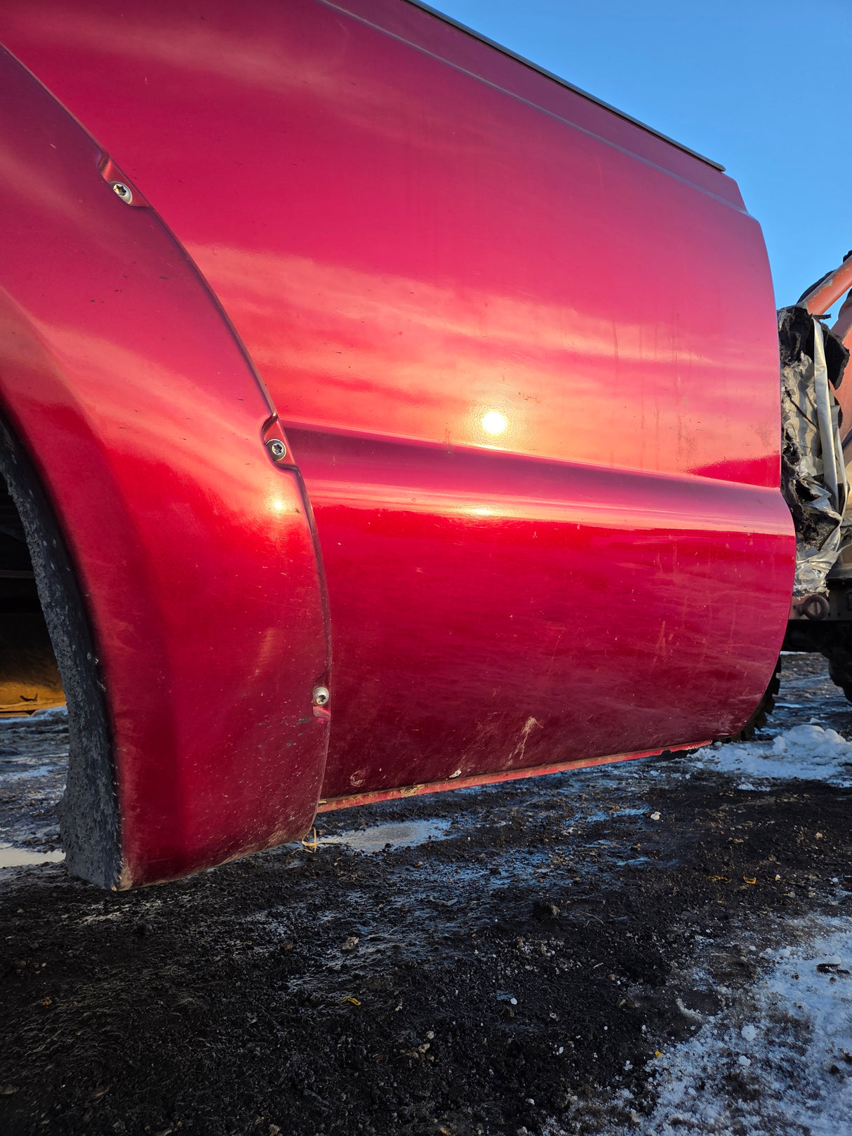 2011-2016 Ford F250 F350 Super Duty 8' Long Bed Truck Bed - Ruby Red