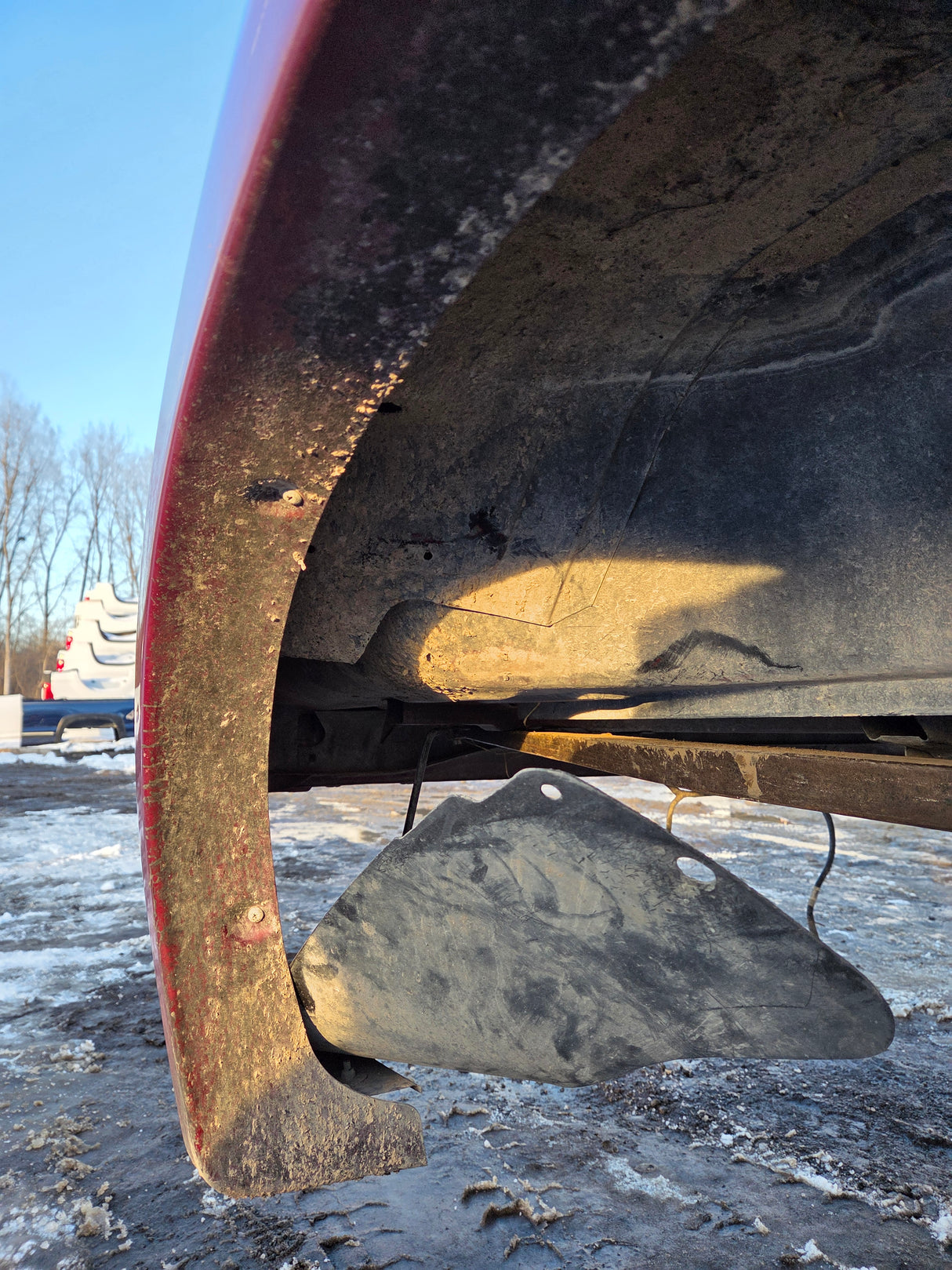 2011-2016 Ford F250 F350 Super Duty 8' Long Bed Truck Bed - Ruby Red