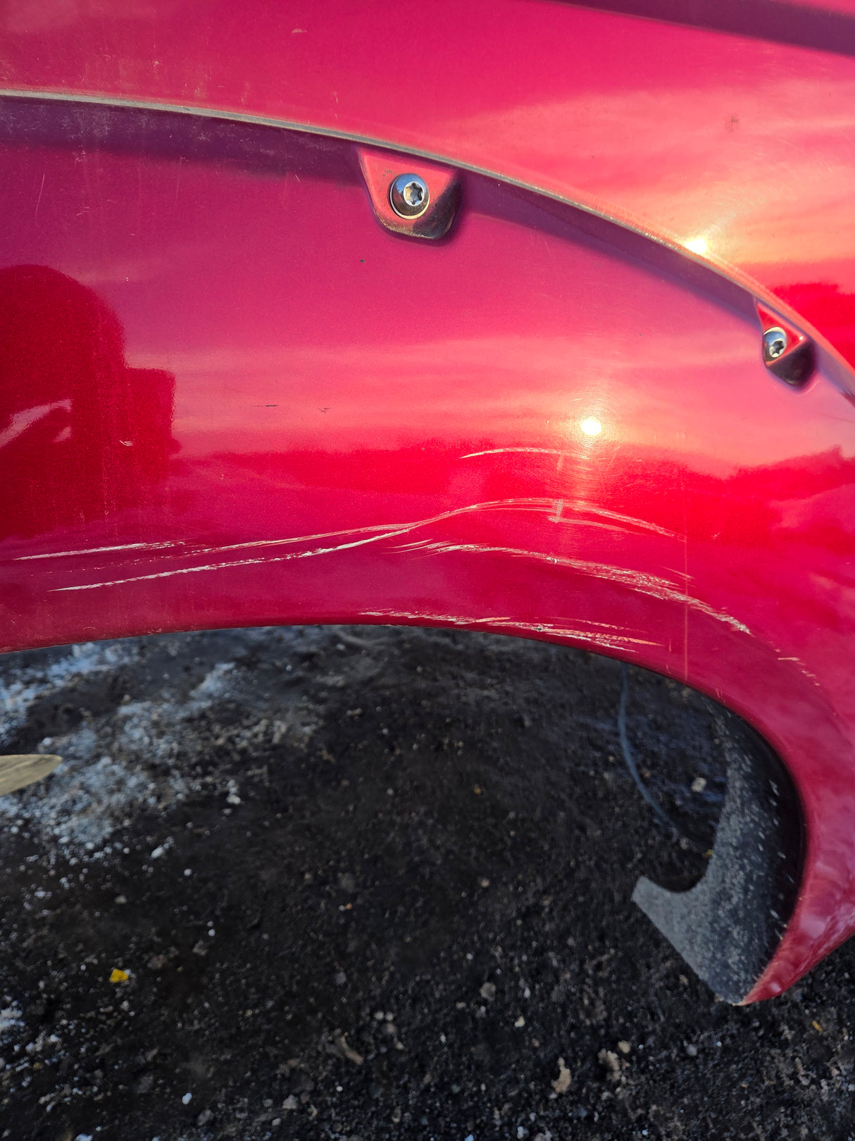 2011-2016 Ford F250 F350 Super Duty 8' Long Bed Truck Bed - Ruby Red