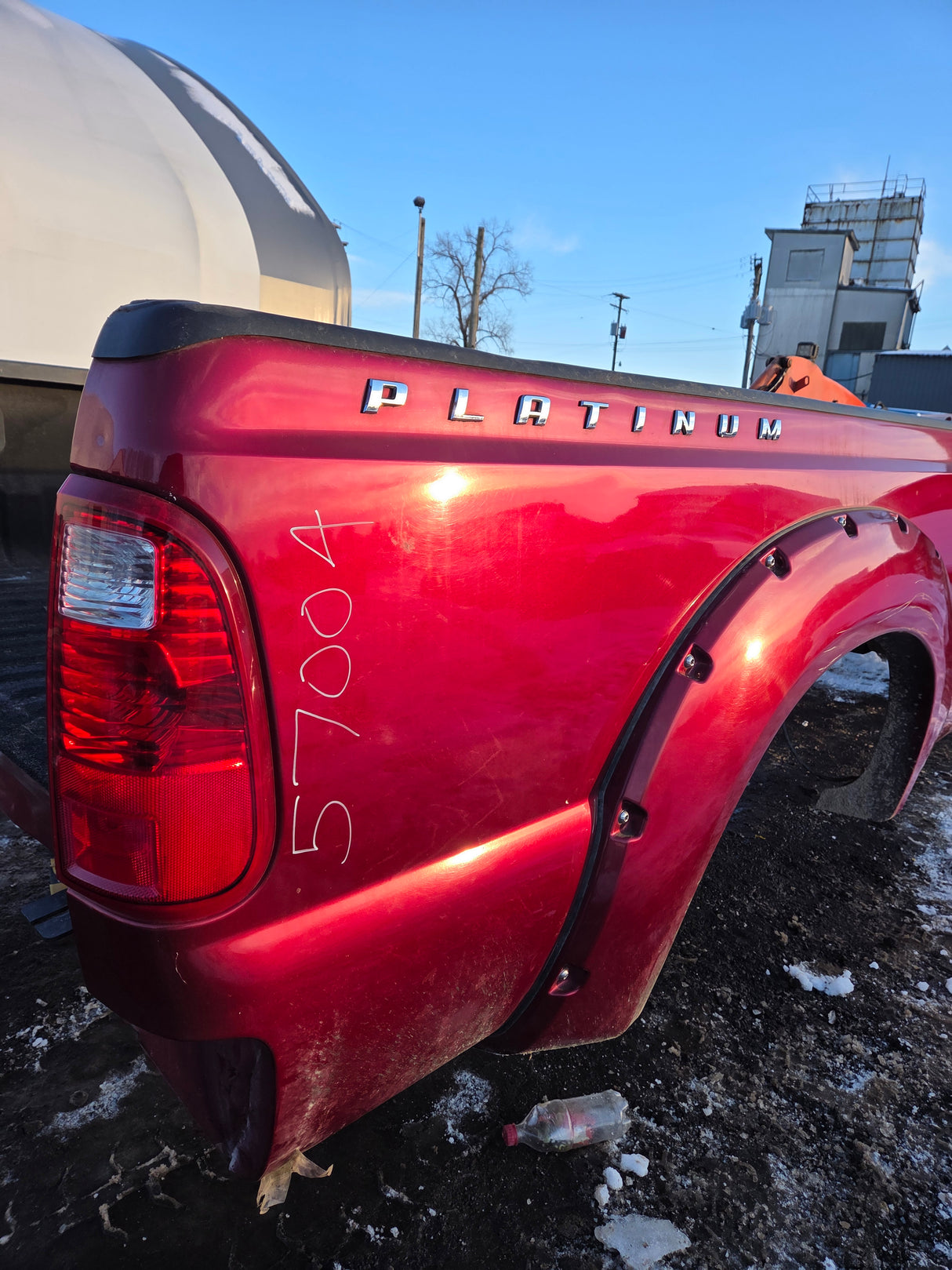 2011-2016 Ford F250 F350 Super Duty 8' Long Bed Truck Bed - Ruby Red