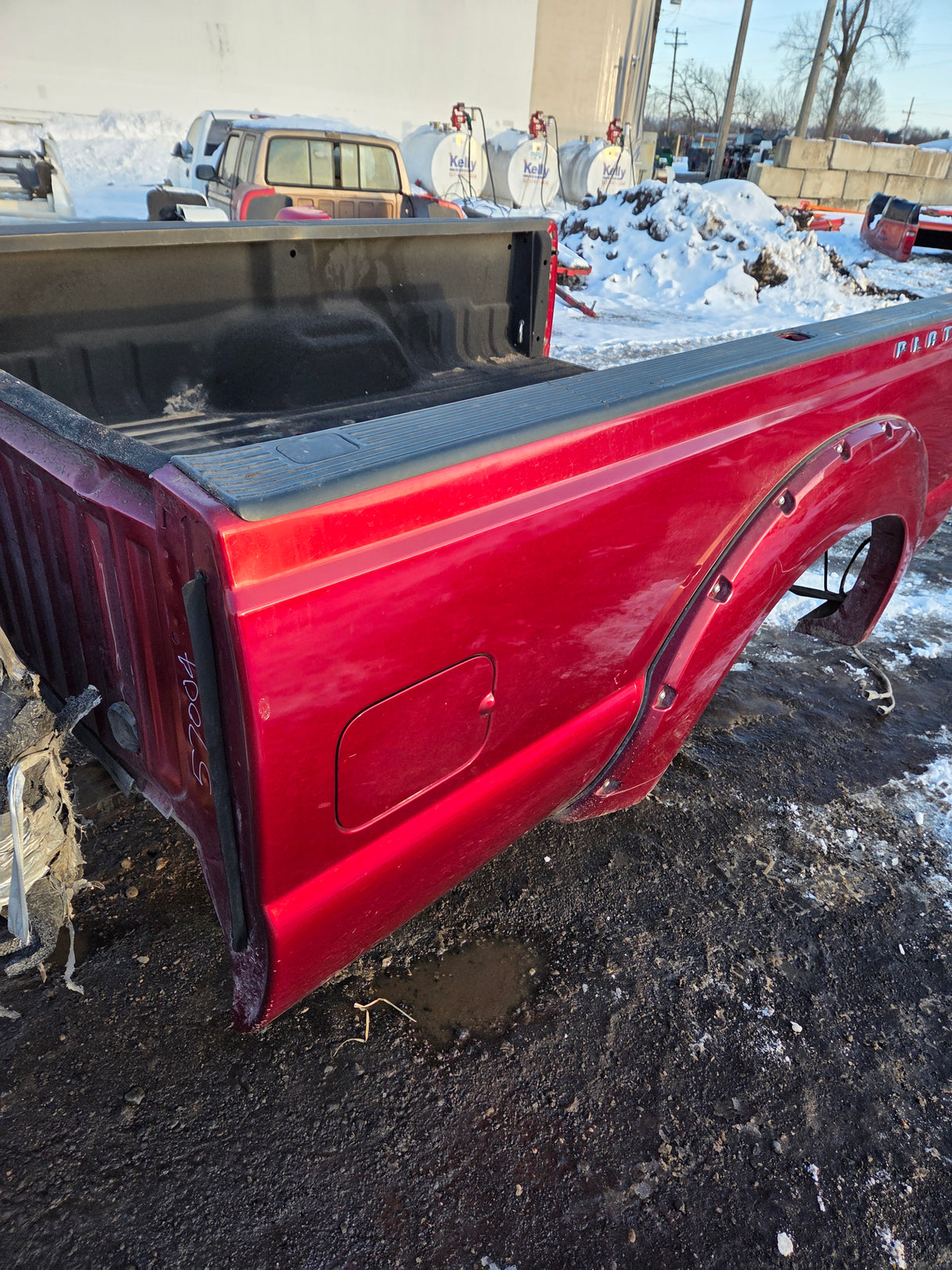 2011-2016 Ford F250 F350 Super Duty 8' Long Bed Truck Bed - Ruby Red
