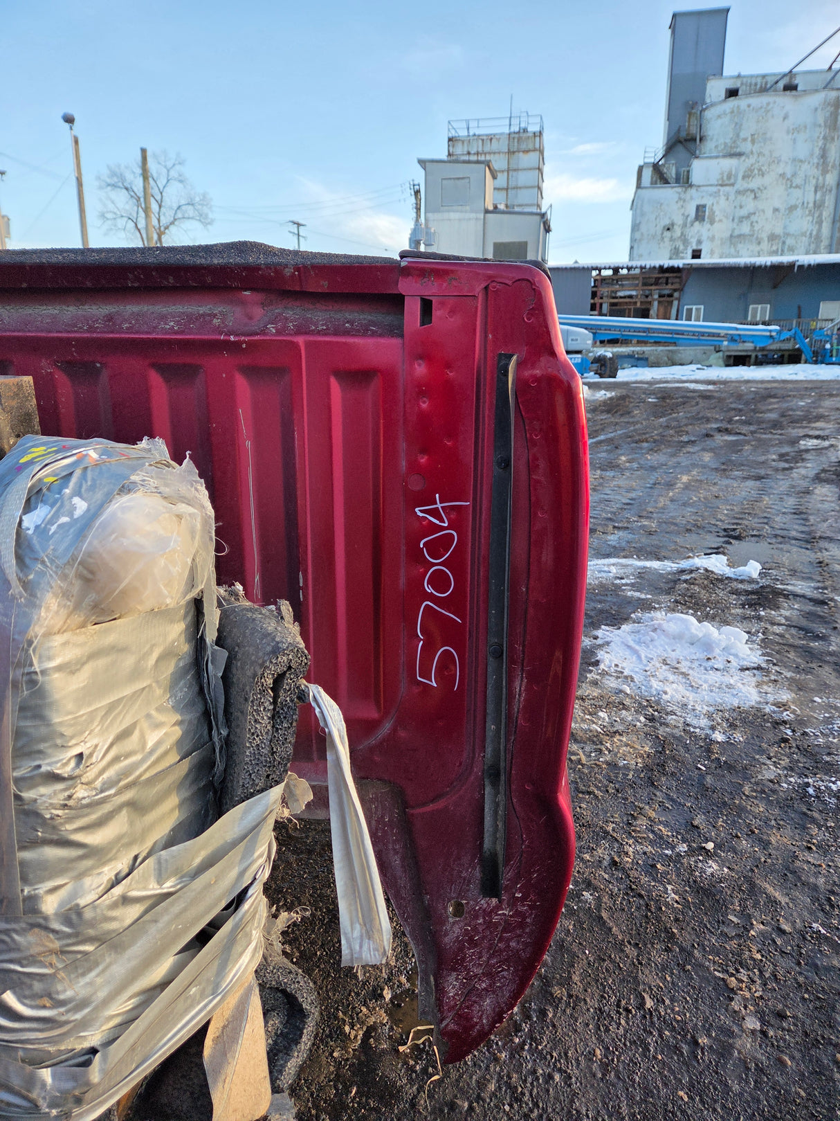 2011-2016 Ford F250 F350 Super Duty 8' Long Bed Truck Bed - Ruby Red