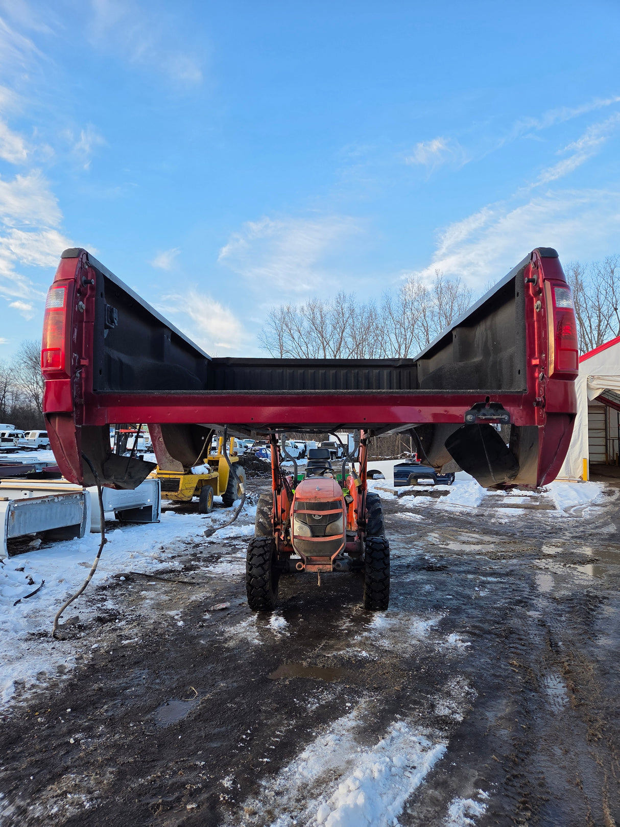 2011-2016 Ford F250 F350 Super Duty 8' Long Bed Truck Bed - Ruby Red