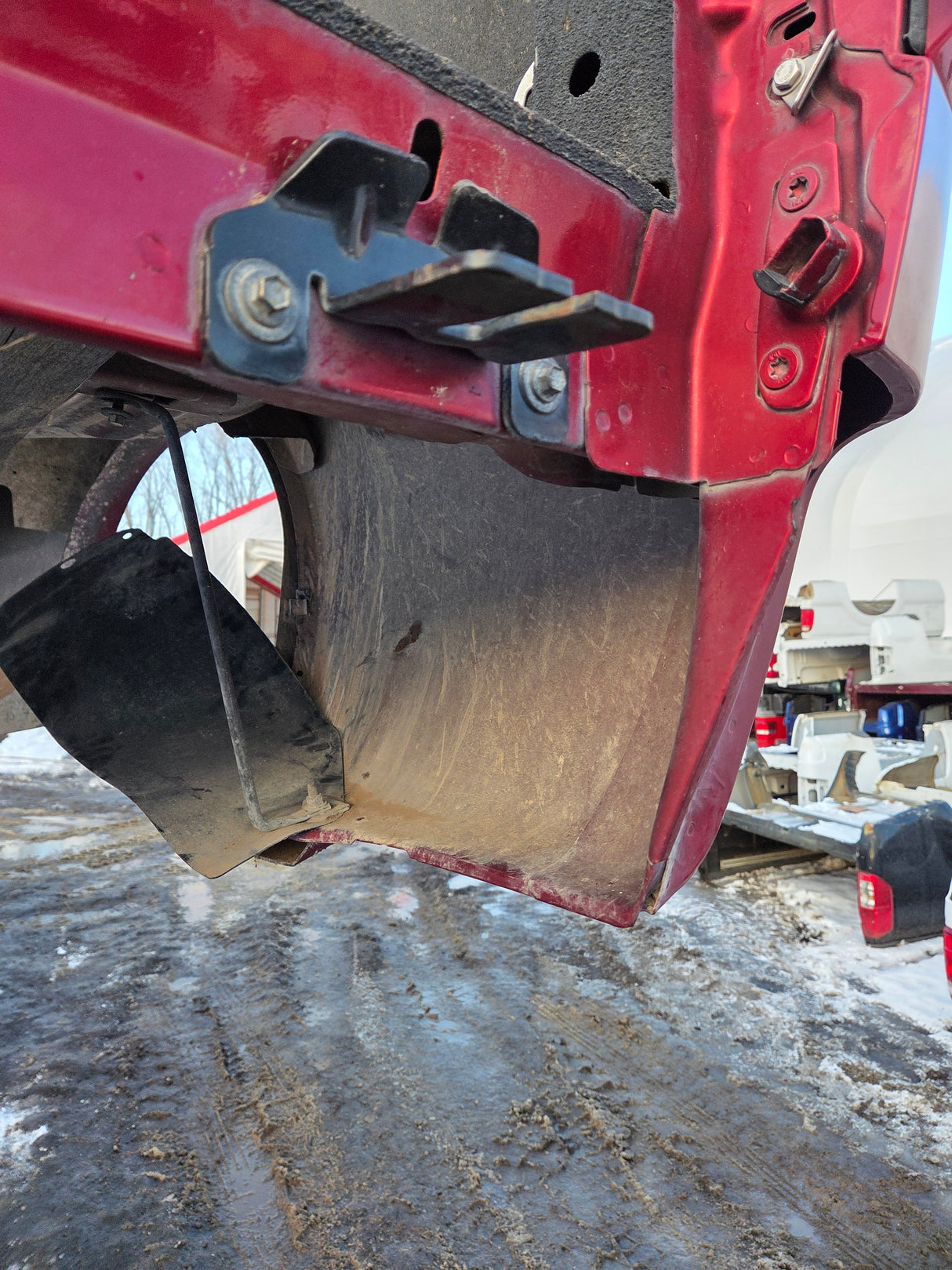 2011-2016 Ford F250 F350 Super Duty 8' Long Bed Truck Bed - Ruby Red