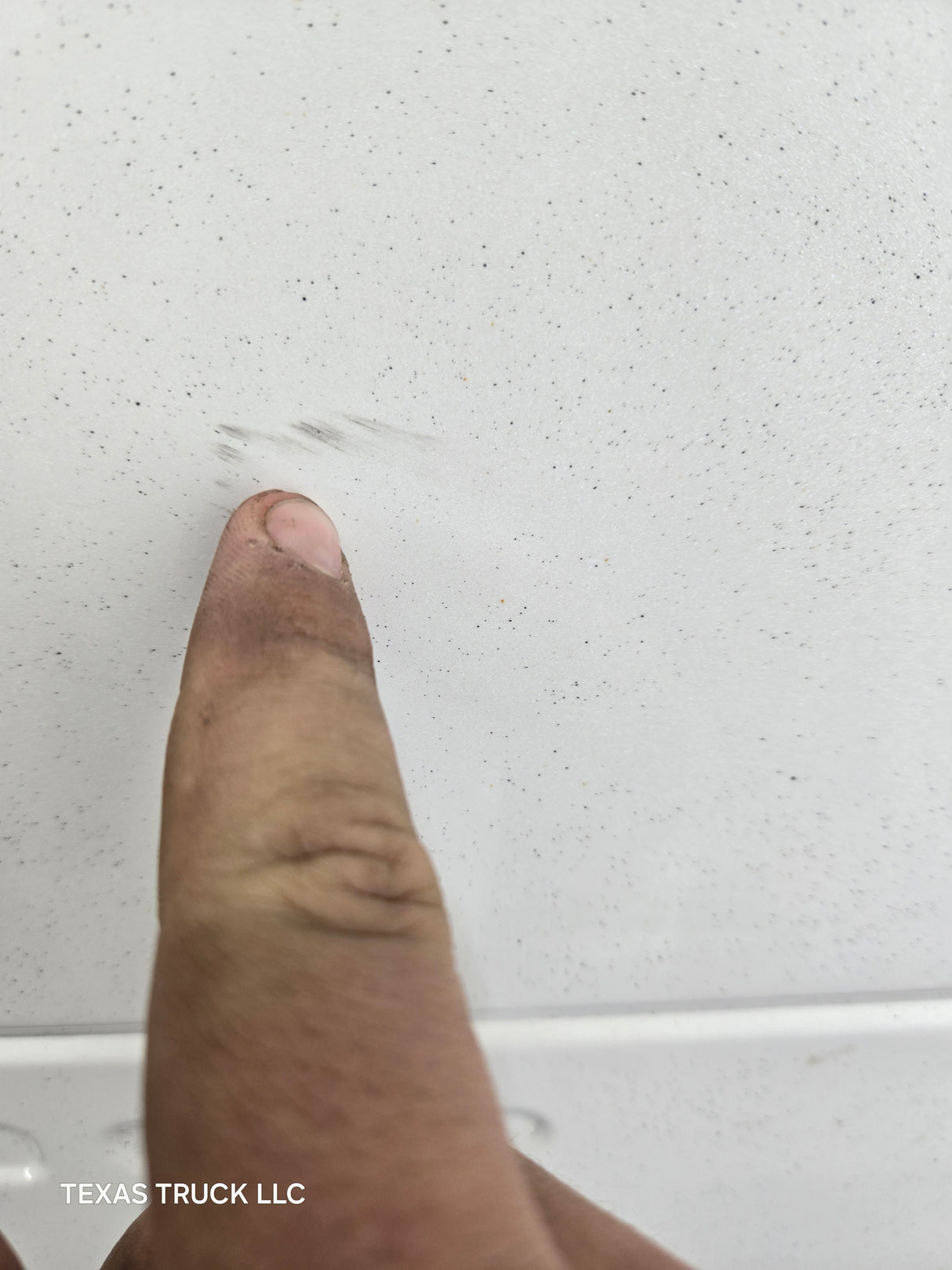 2008-2016 Ford Super Duty Tailgate with step F250 F350 F450 F550 - Pearl White