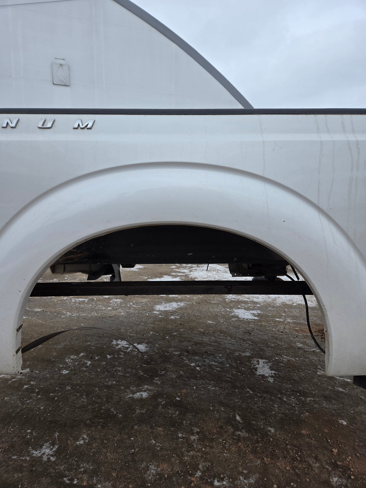 2011-2016 Ford F250 F350 Super Duty 6' 9" Short Truck Bed - Pearl White