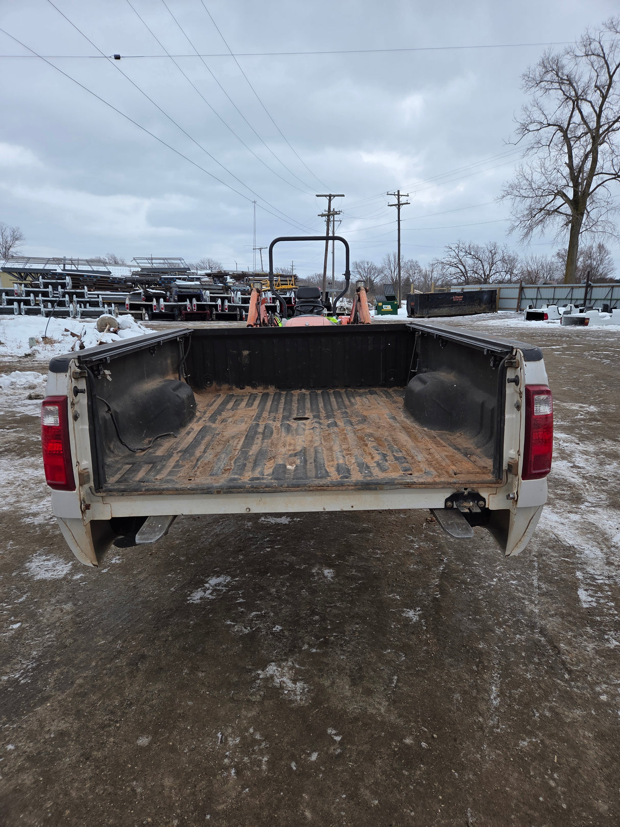 2011-2016 Ford F250 F350 Super Duty 6' 9" Short Truck Bed - Pearl White