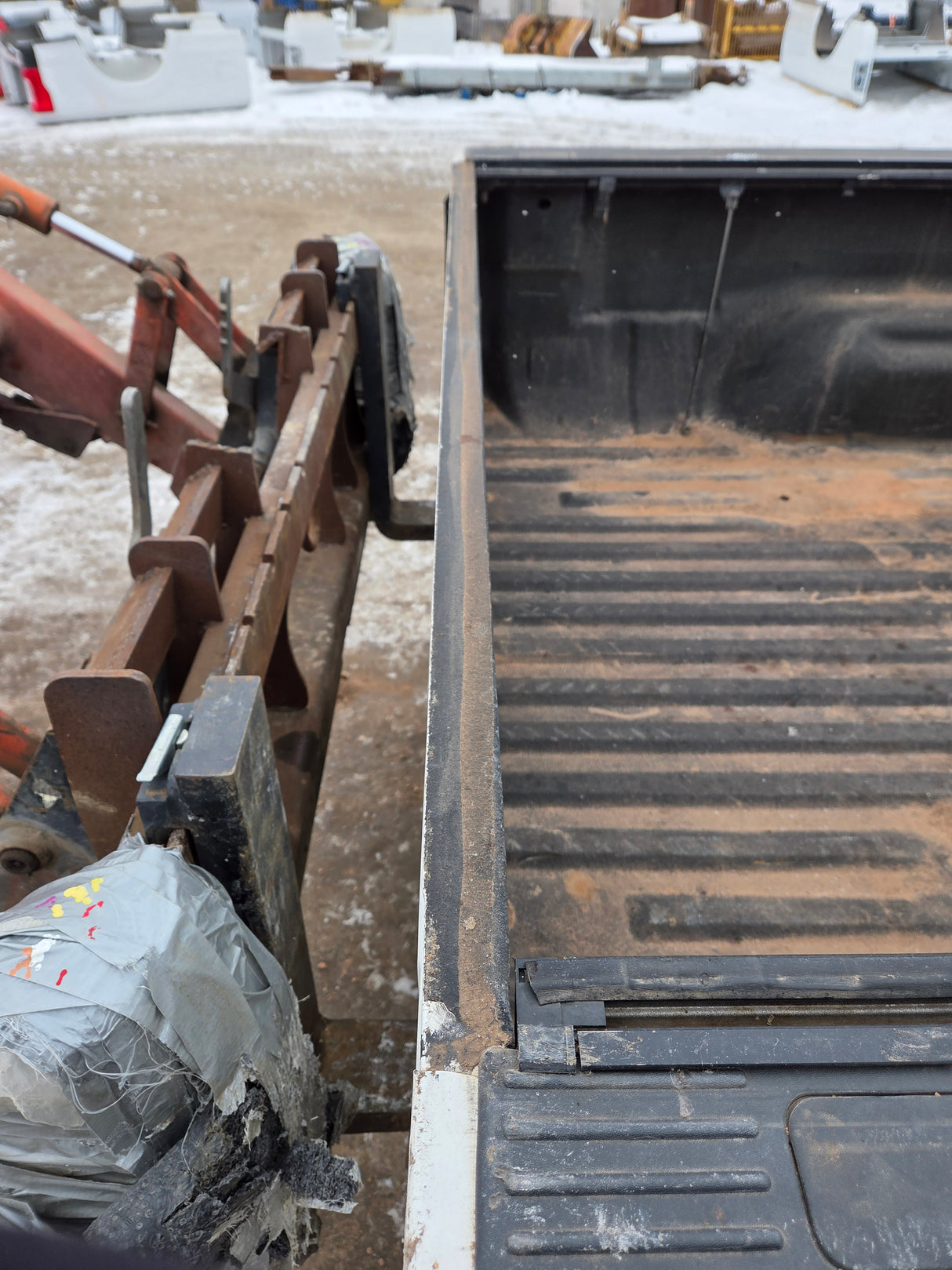 2011-2016 Ford F250 F350 Super Duty 6' 9" Short Truck Bed - Pearl White