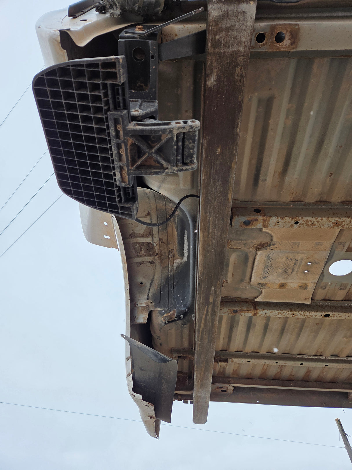 2011-2016 Ford F250 F350 Super Duty 6' 9" Short Truck Bed - Pearl White