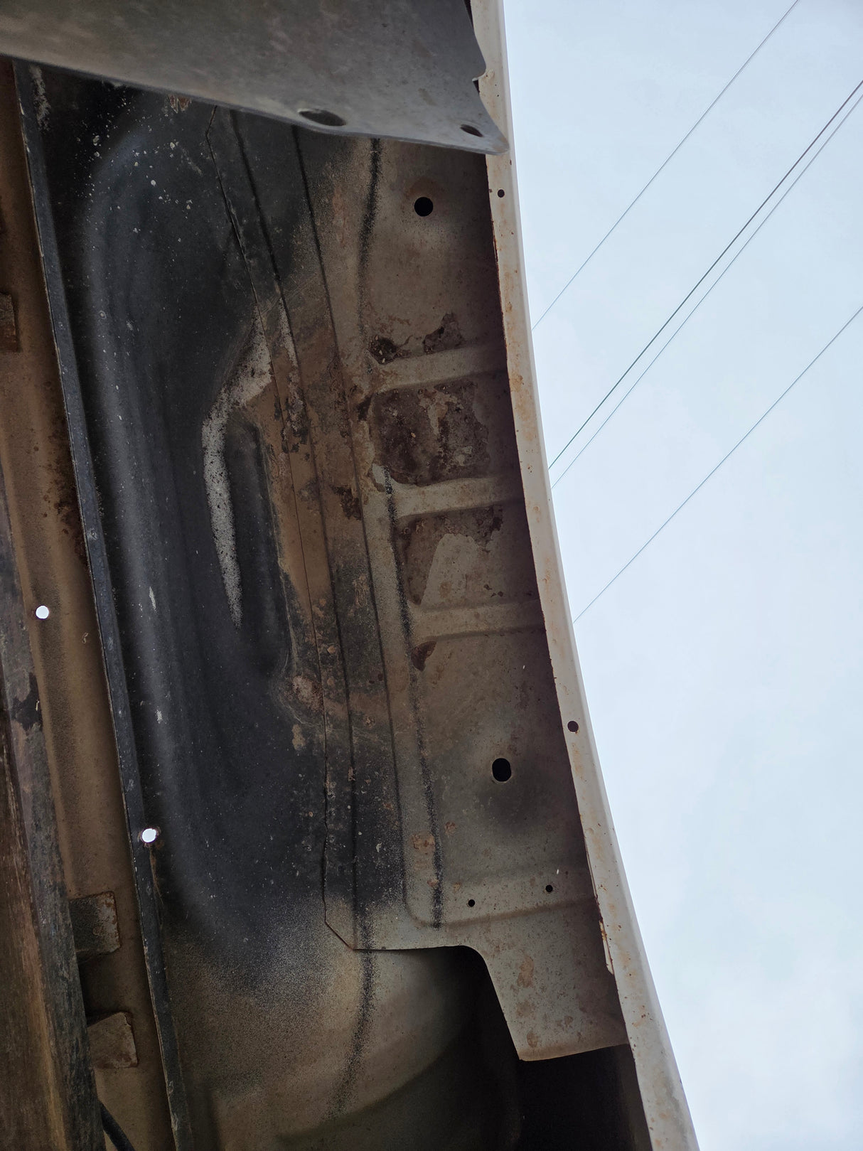 2011-2016 Ford F250 F350 Super Duty 6' 9" Short Truck Bed - Pearl White