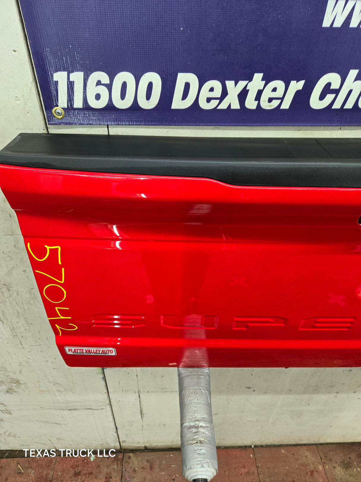 2023-2025 Ford Super Duty F250 F350 F450 F550 Tailgate - Red