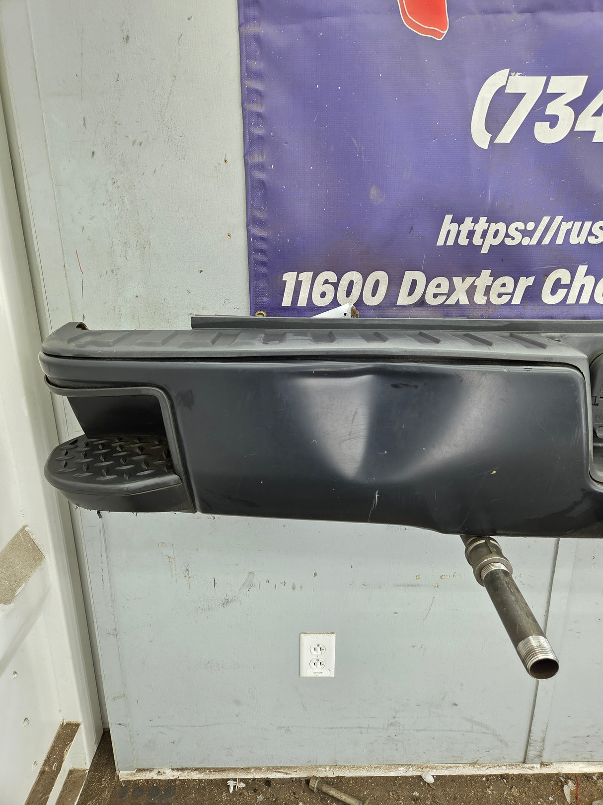 2015-2019 Chevrolet Silverado 1500 Rear Bumper - Black