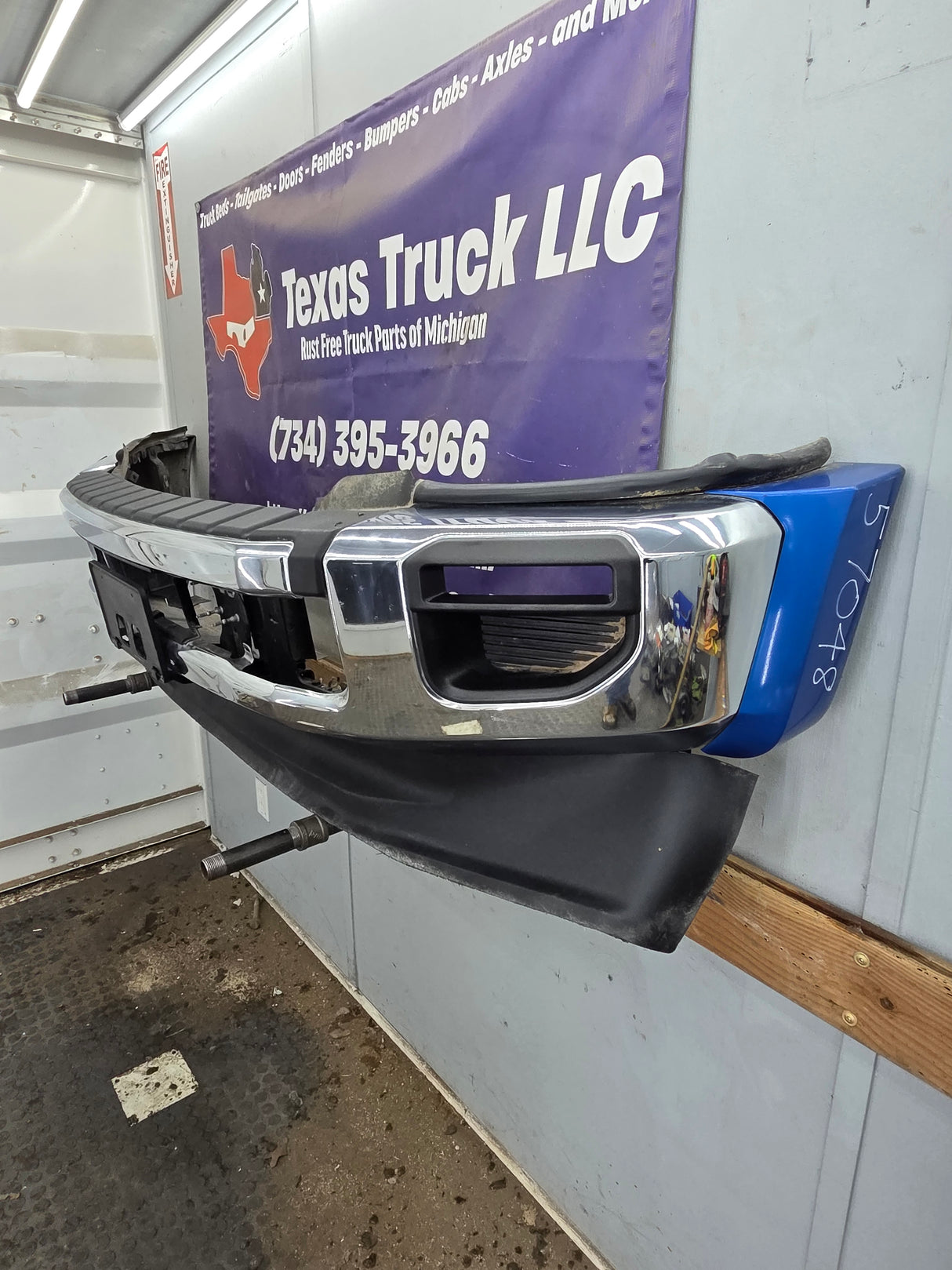 2020-2022 Ford Super Duty F450 F550 Front Bumper - Chrome
