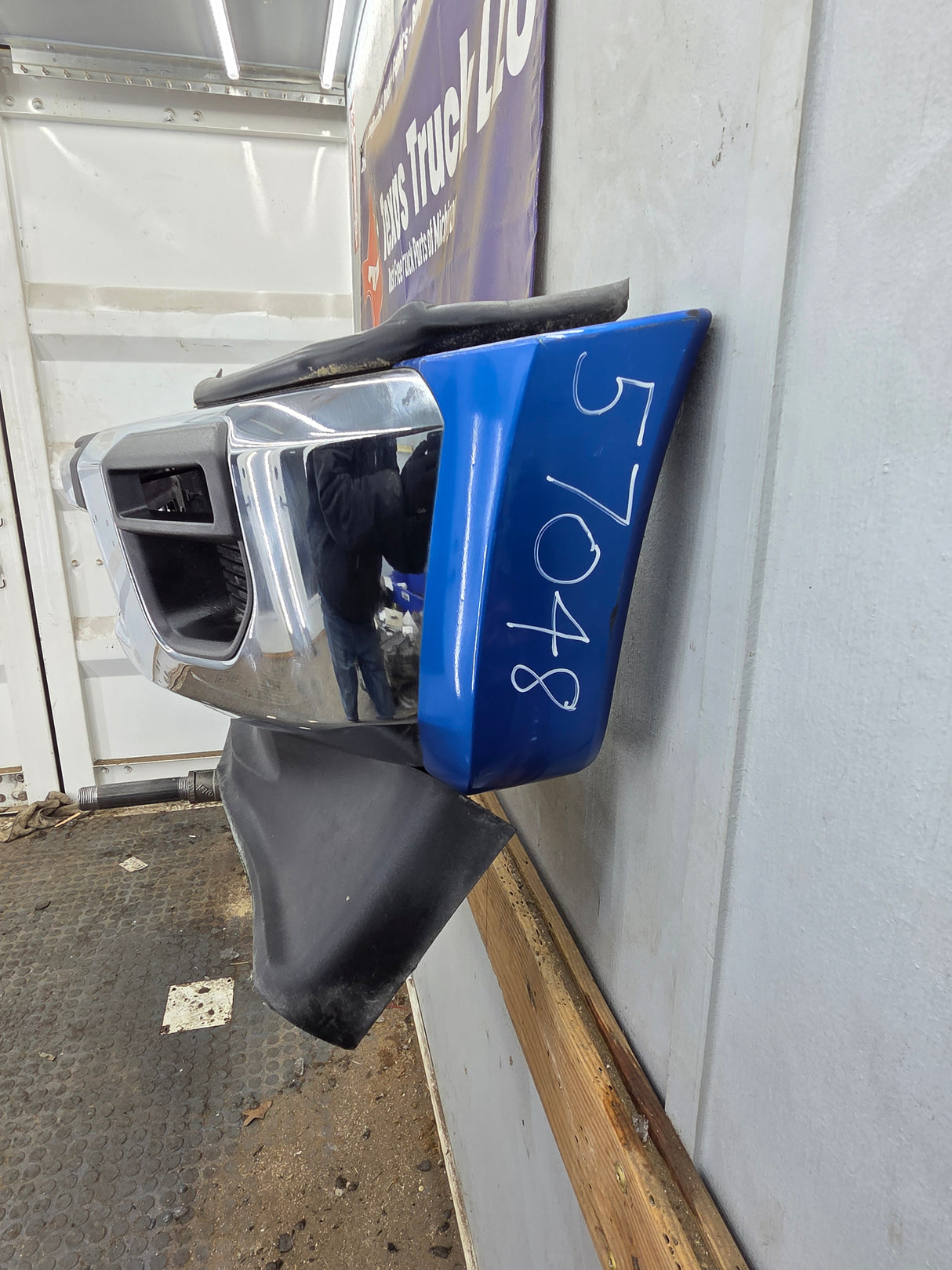 2020-2022 Ford Super Duty F450 F550 Front Bumper - Chrome