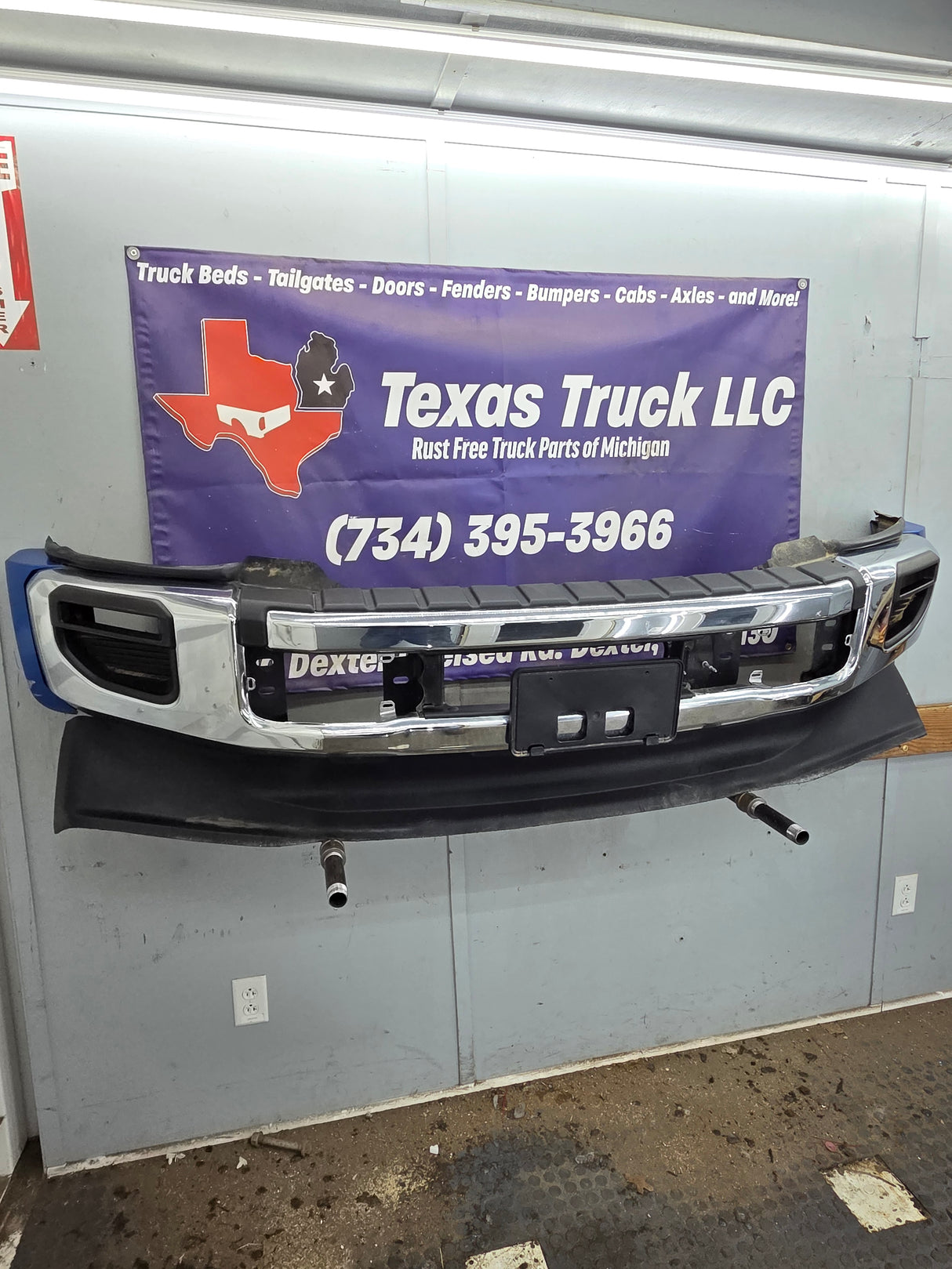 2020-2022 Ford Super Duty F450 F550 Front Bumper - Chrome