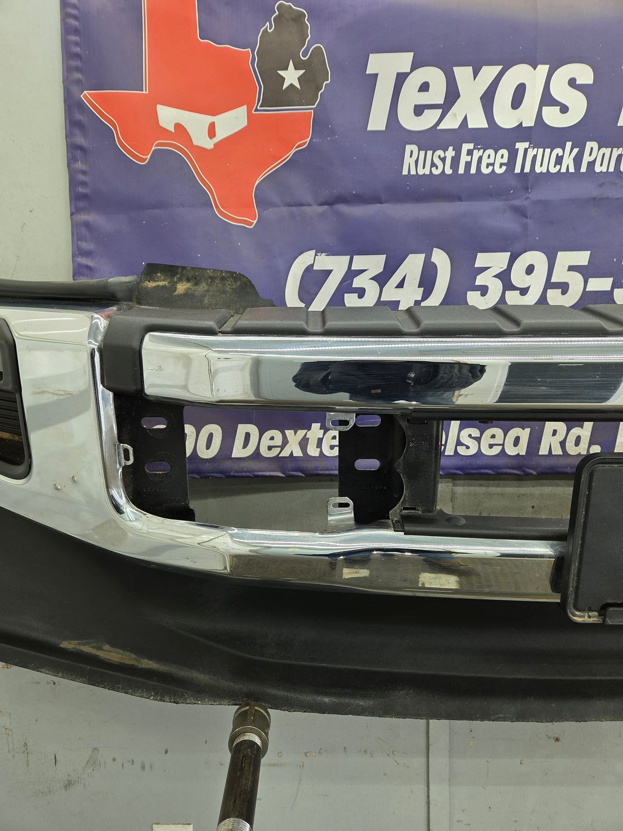 2020-2022 Ford Super Duty F450 F550 Front Bumper - Chrome