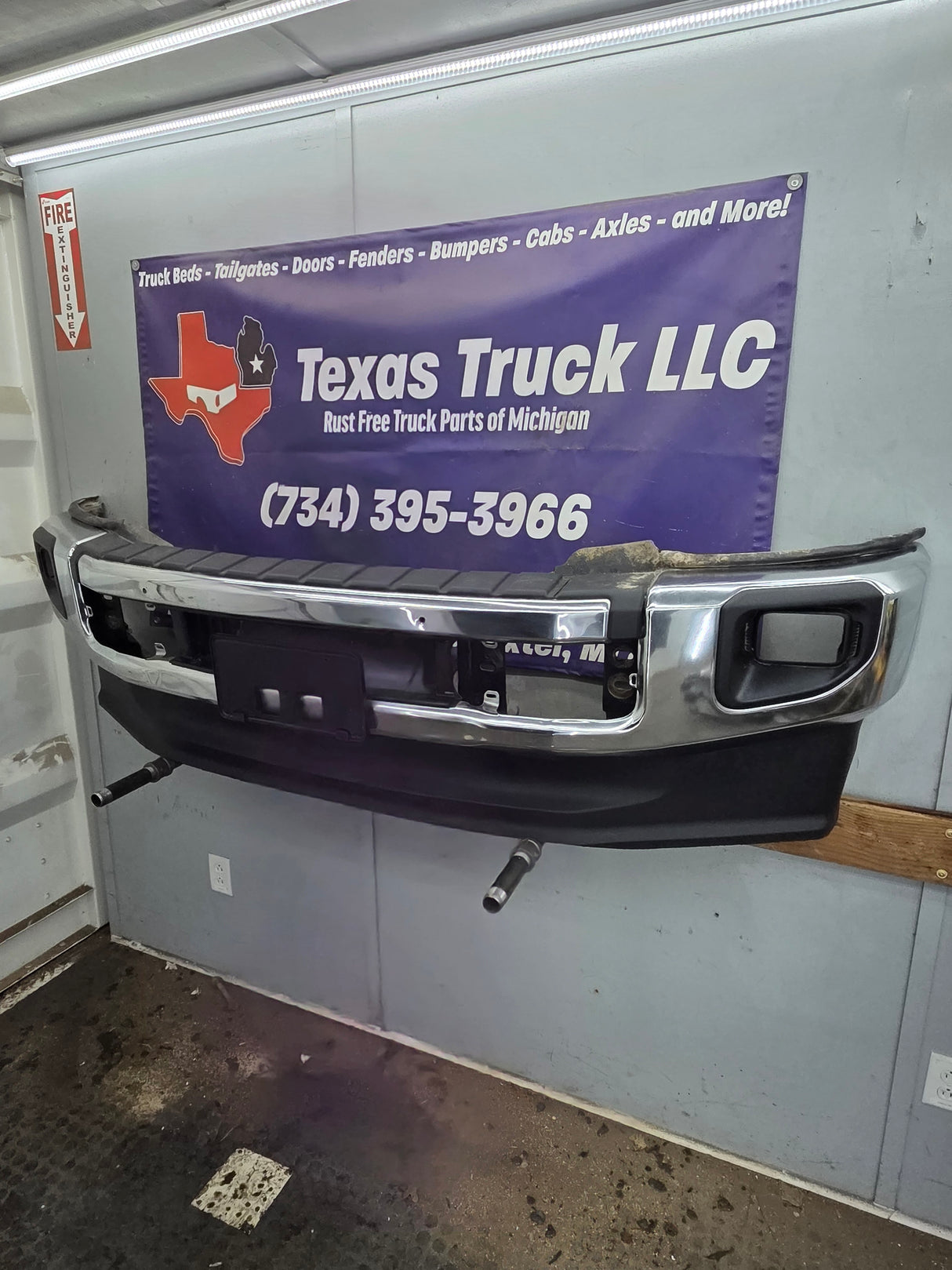 2020-2022 Ford Super Duty F250 F350 Front Bumper - Chrome