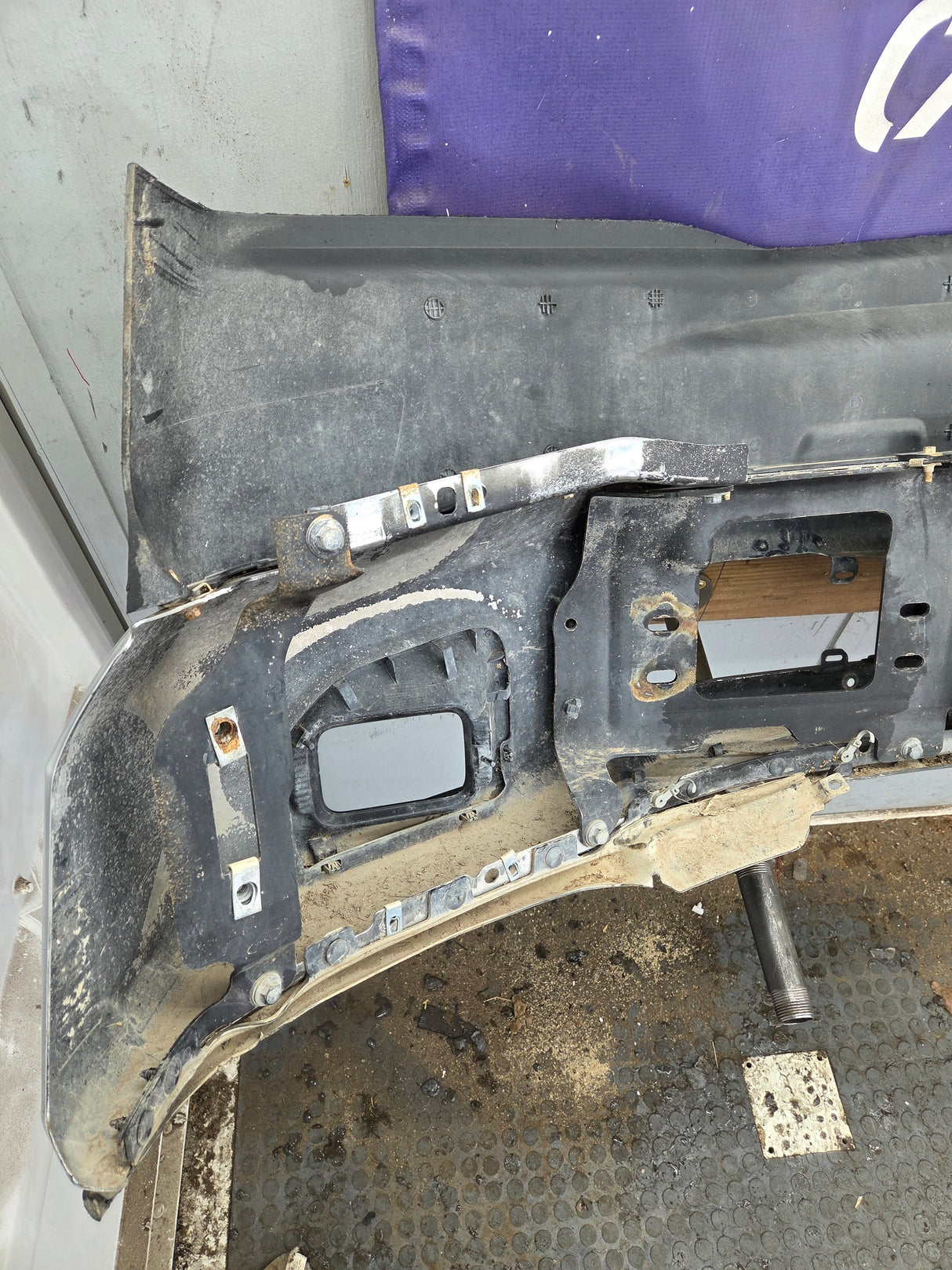 2020-2022 Ford Super Duty F250 F350 Front Bumper - Chrome