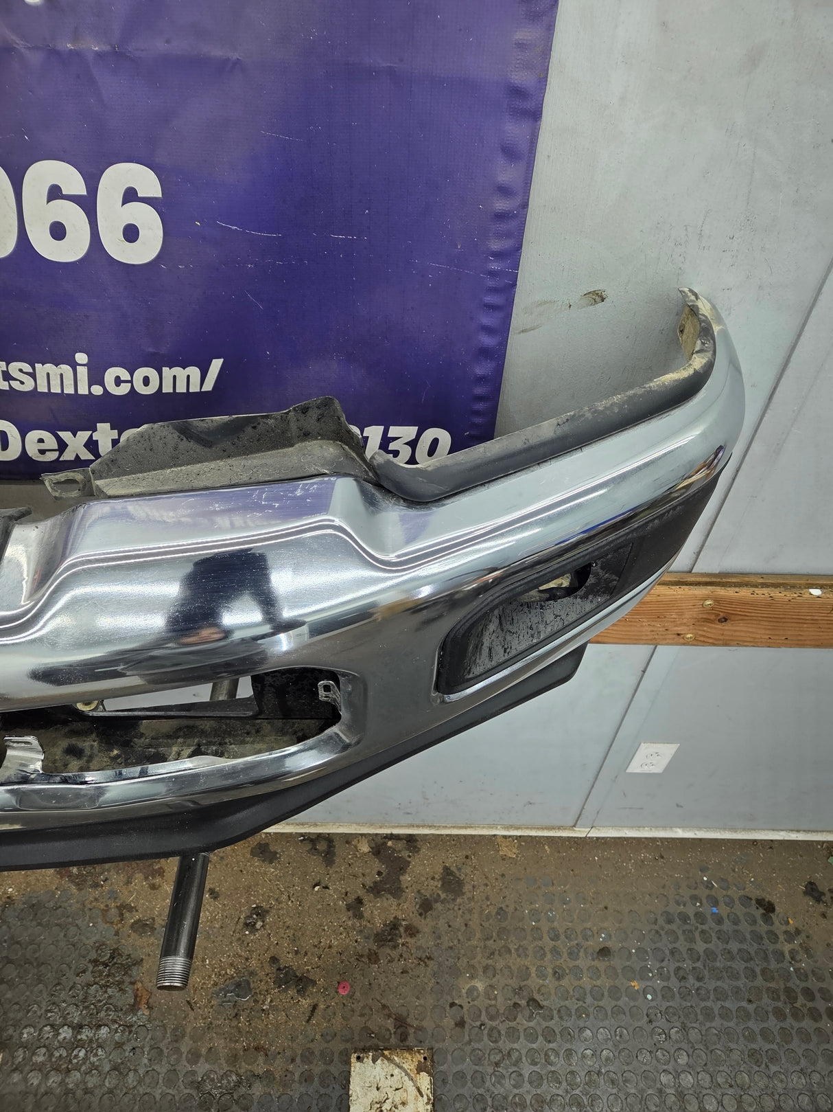 2023-2025 Ford Super Duty F250 F350 Front Bumper - Chrome