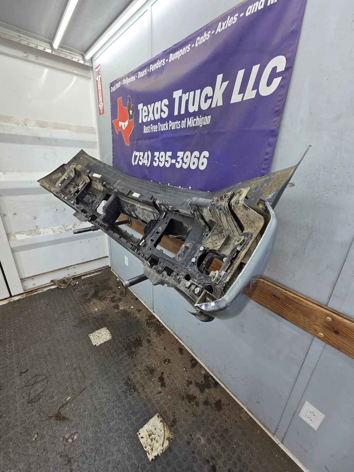 2023-2025 Ford Super Duty F250 F350 Front Bumper - Chrome