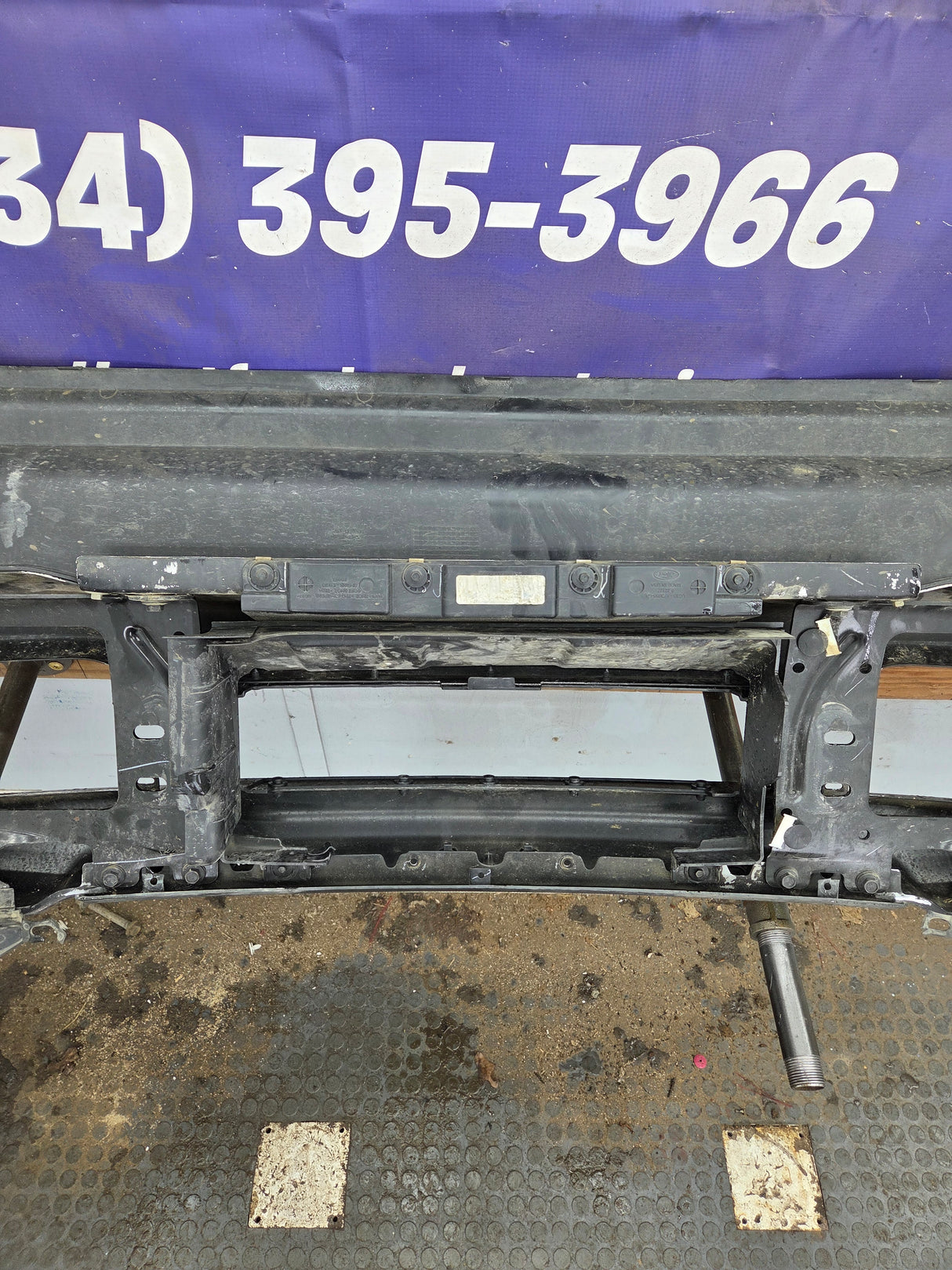 2023-2025 Ford Super Duty F250 F350 Front Bumper - Chrome