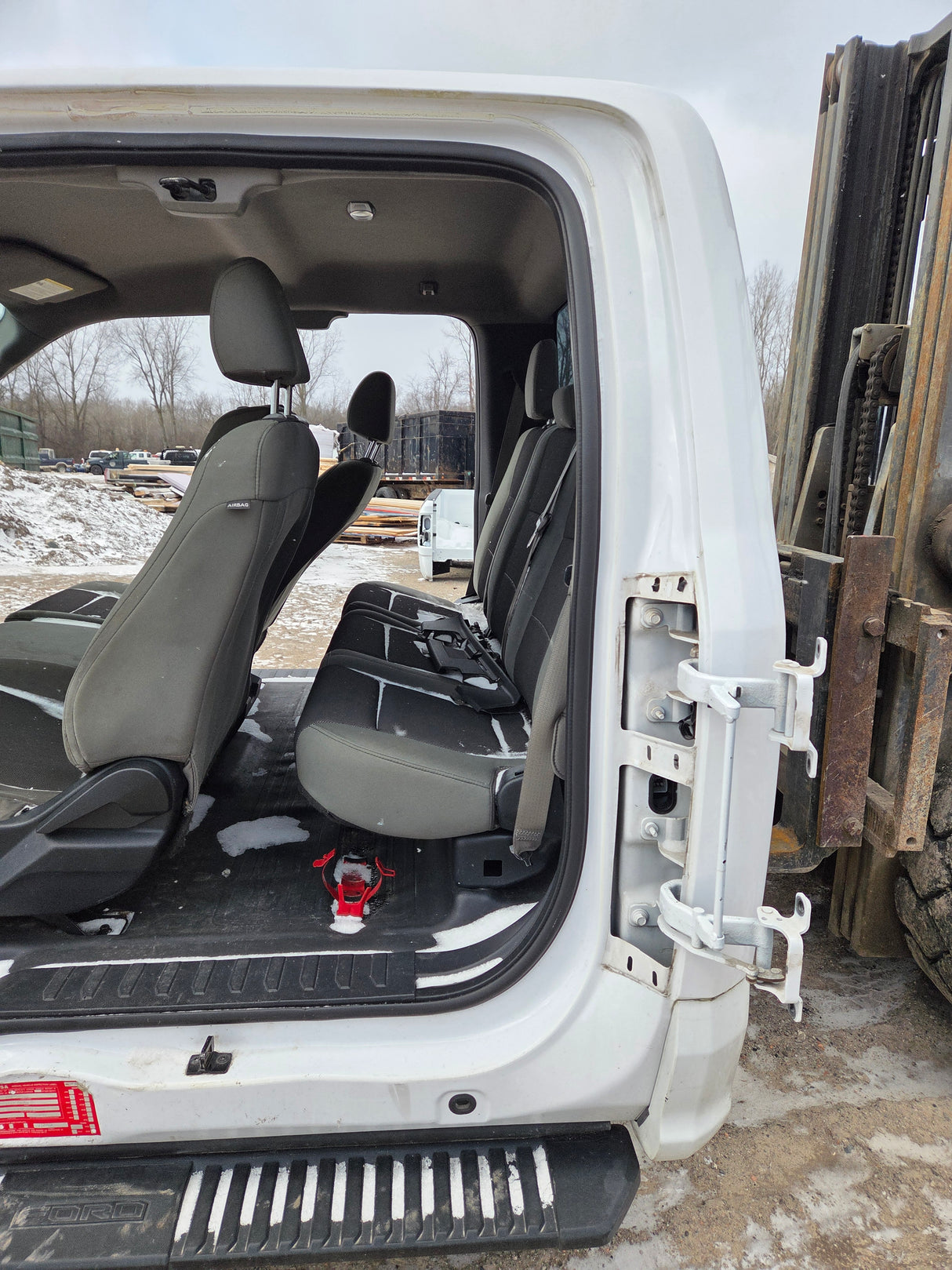 2015-2020 Ford F150 4 Door Extended Super Cab - Oxford White