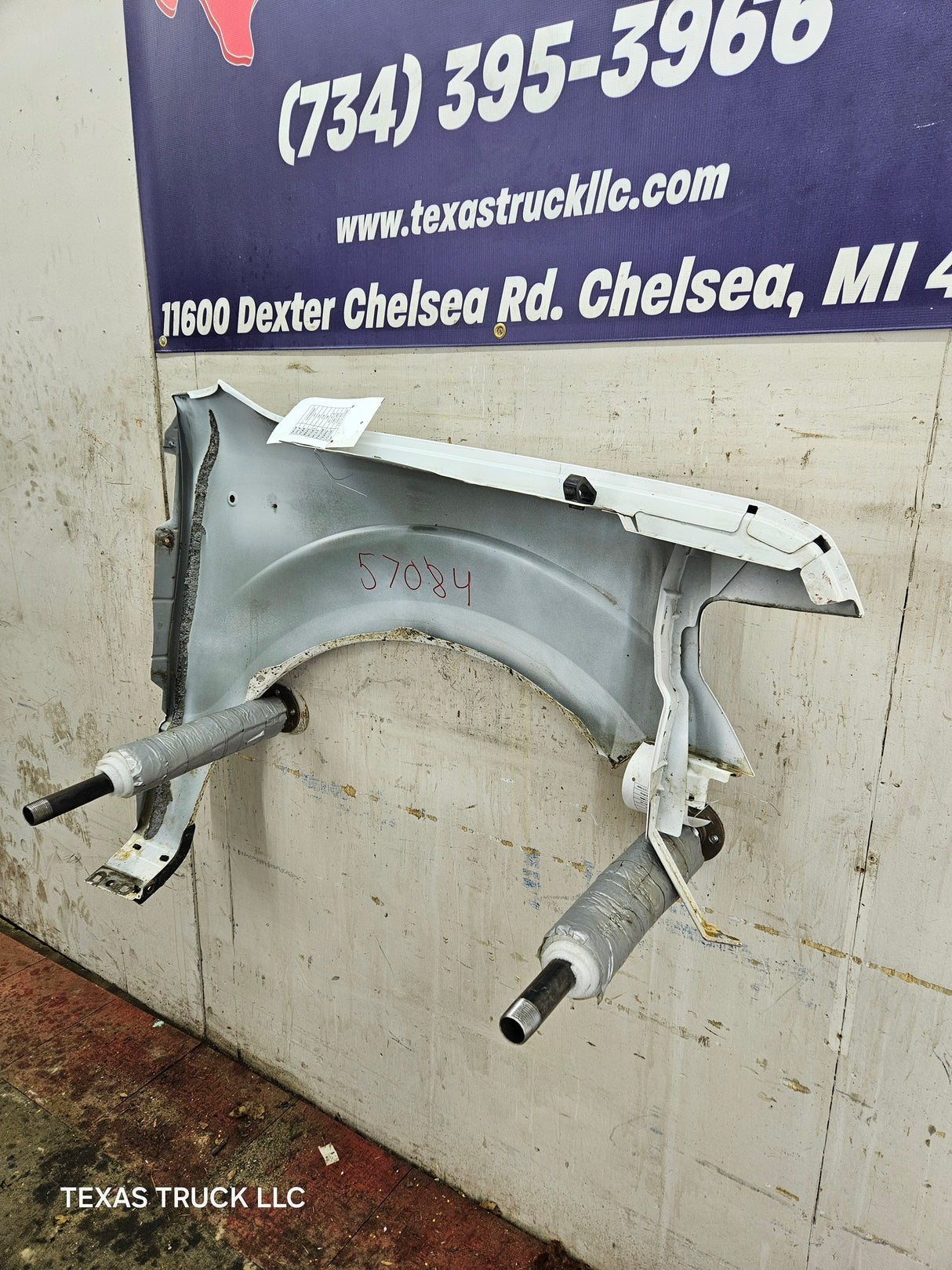 2009-2014 Ford F150 LH Driver Fender - Oxford White