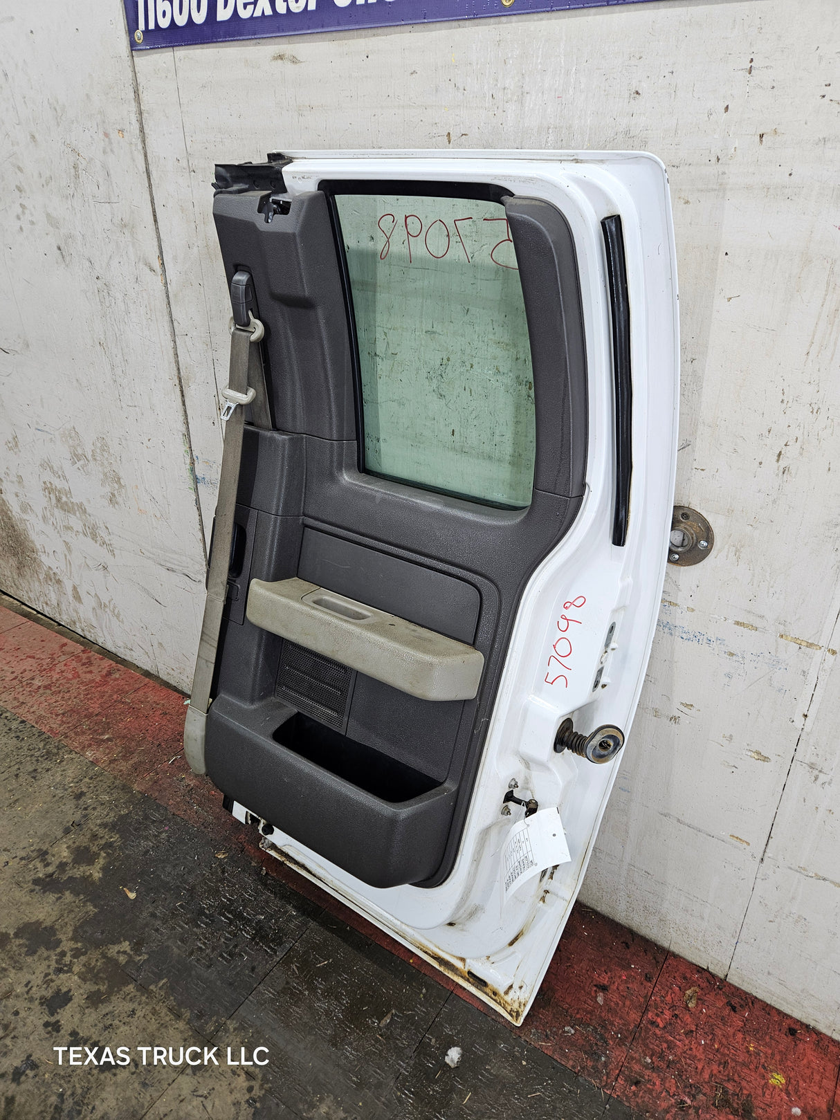 2009-2014 Ford F150 Rear Passenger Side RH Extended Cab Door