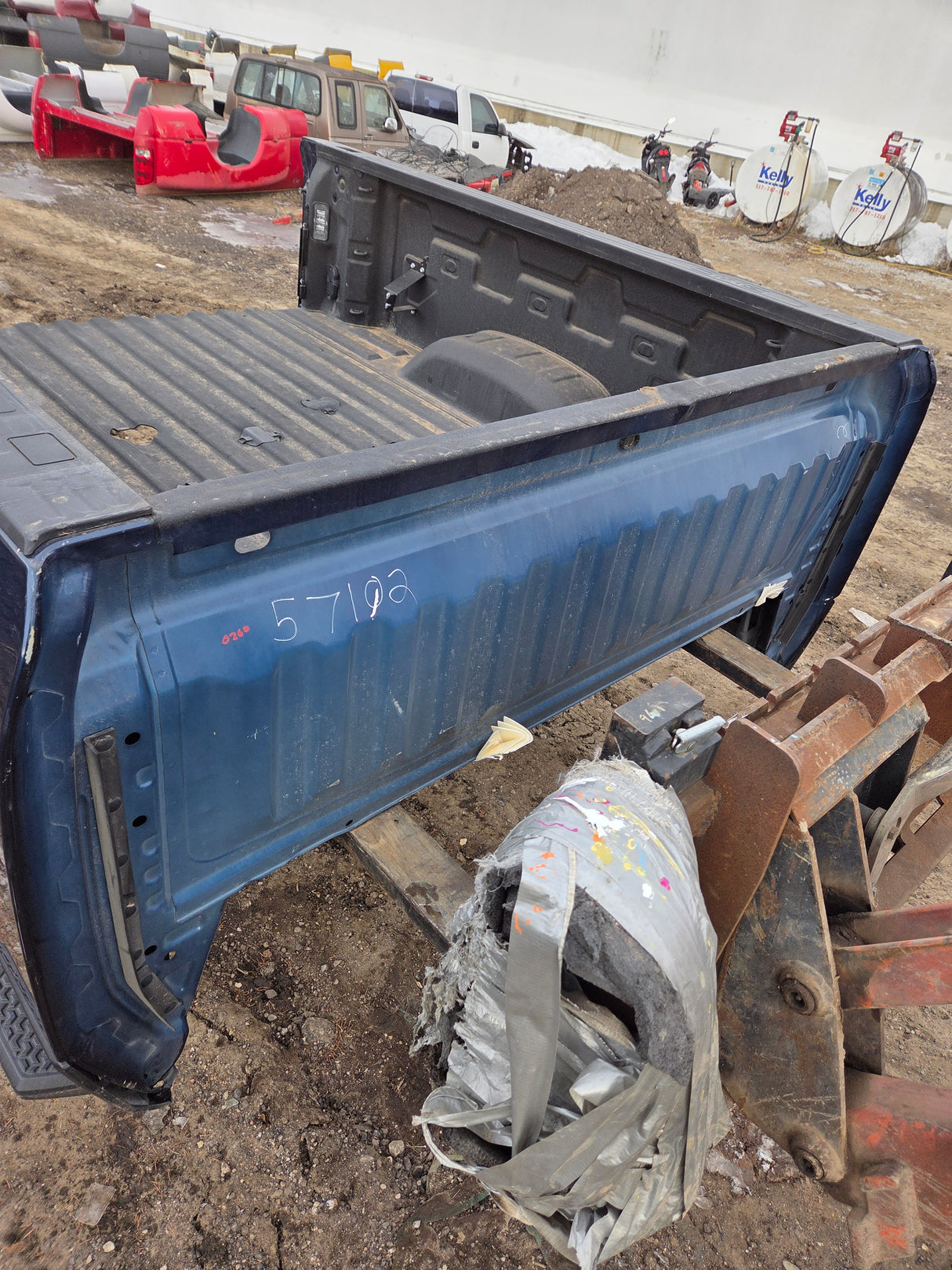 2019-2025 GMC Sierra 2500 3500 HD 6' 6" Short Truck Bed - Blue