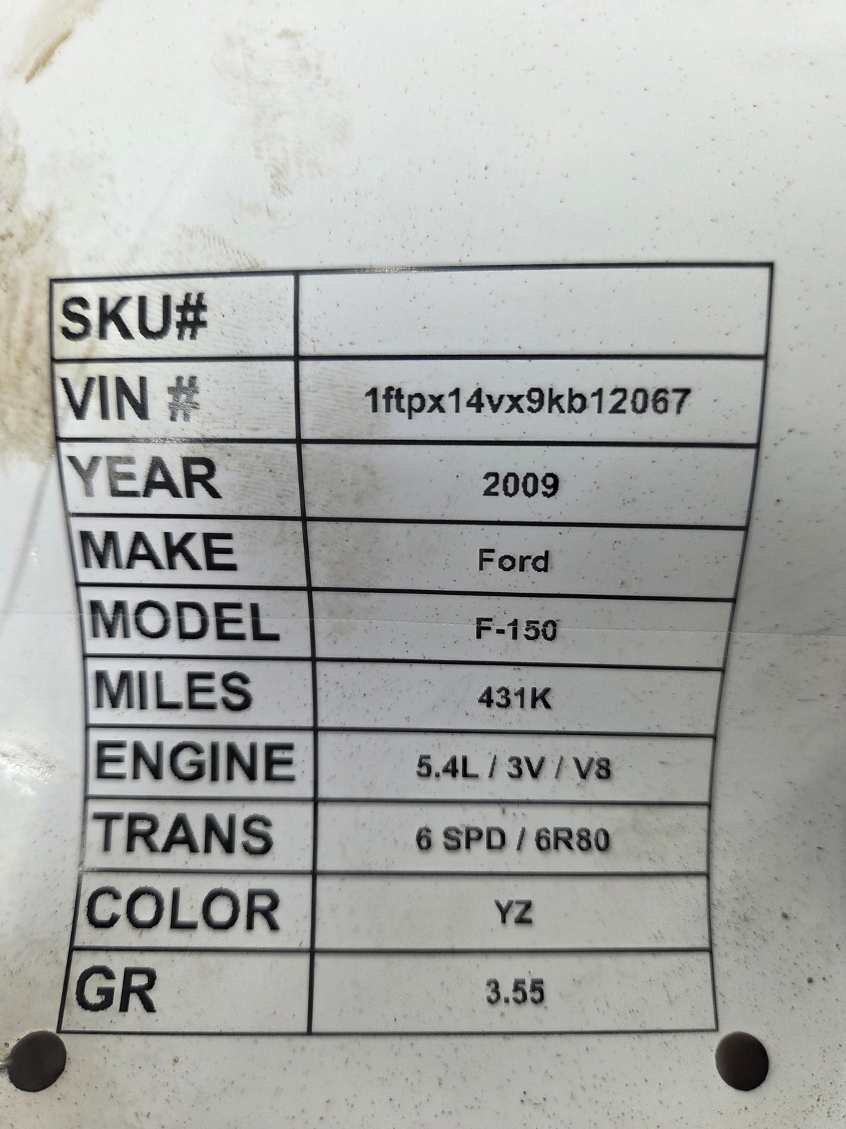 2009-2011 Ford F150 Transfer Case 5.4L V8 3 Mode Electric Shift On The Fly