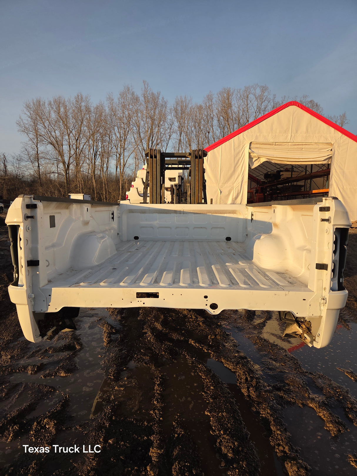 2019-2025 Dodge Ram 2500 3500 5th Gen 8' Long Truck Bed - White