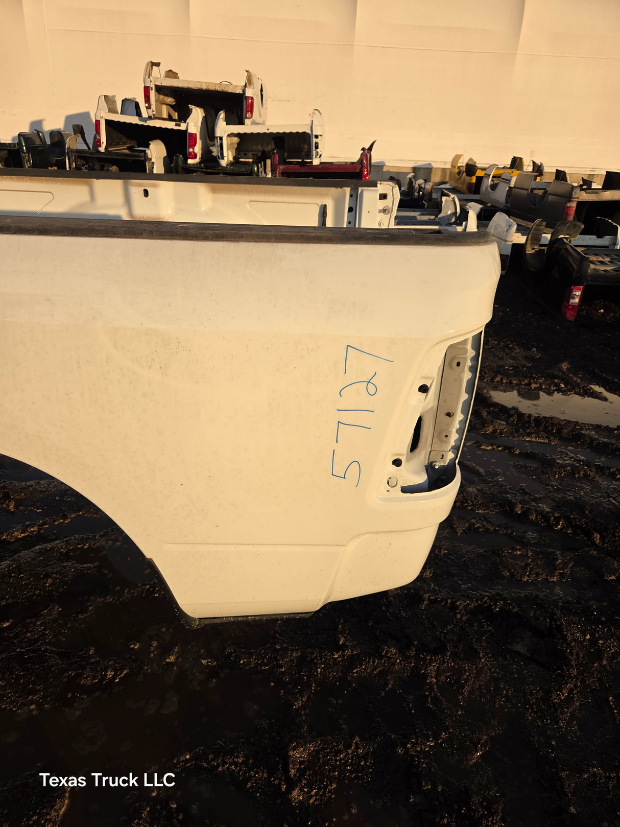 2019-2025 Dodge Ram 2500 3500 5th Gen 8' Long Truck Bed - White