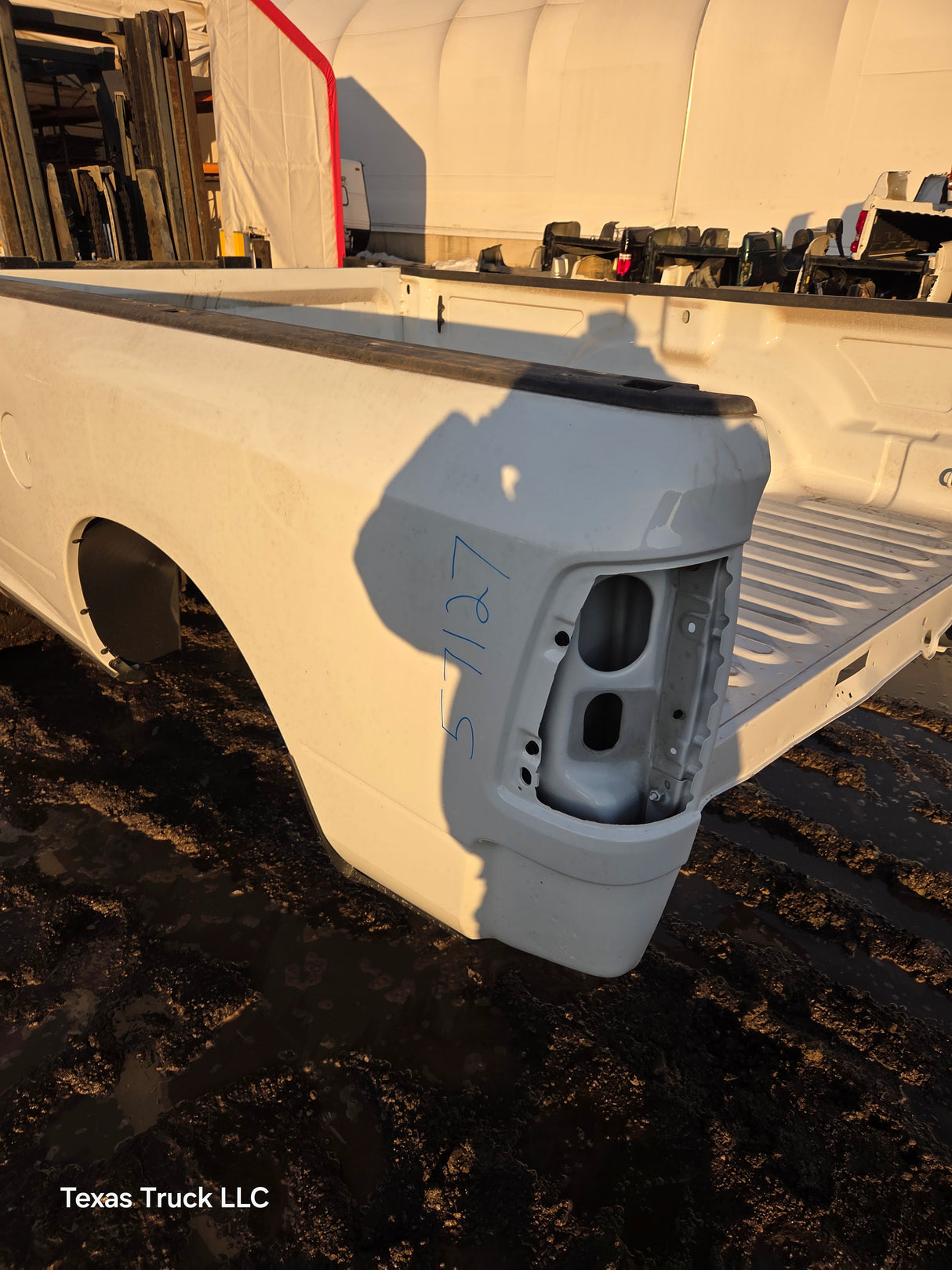 2019-2025 Dodge Ram 2500 3500 5th Gen 8' Long Truck Bed - White