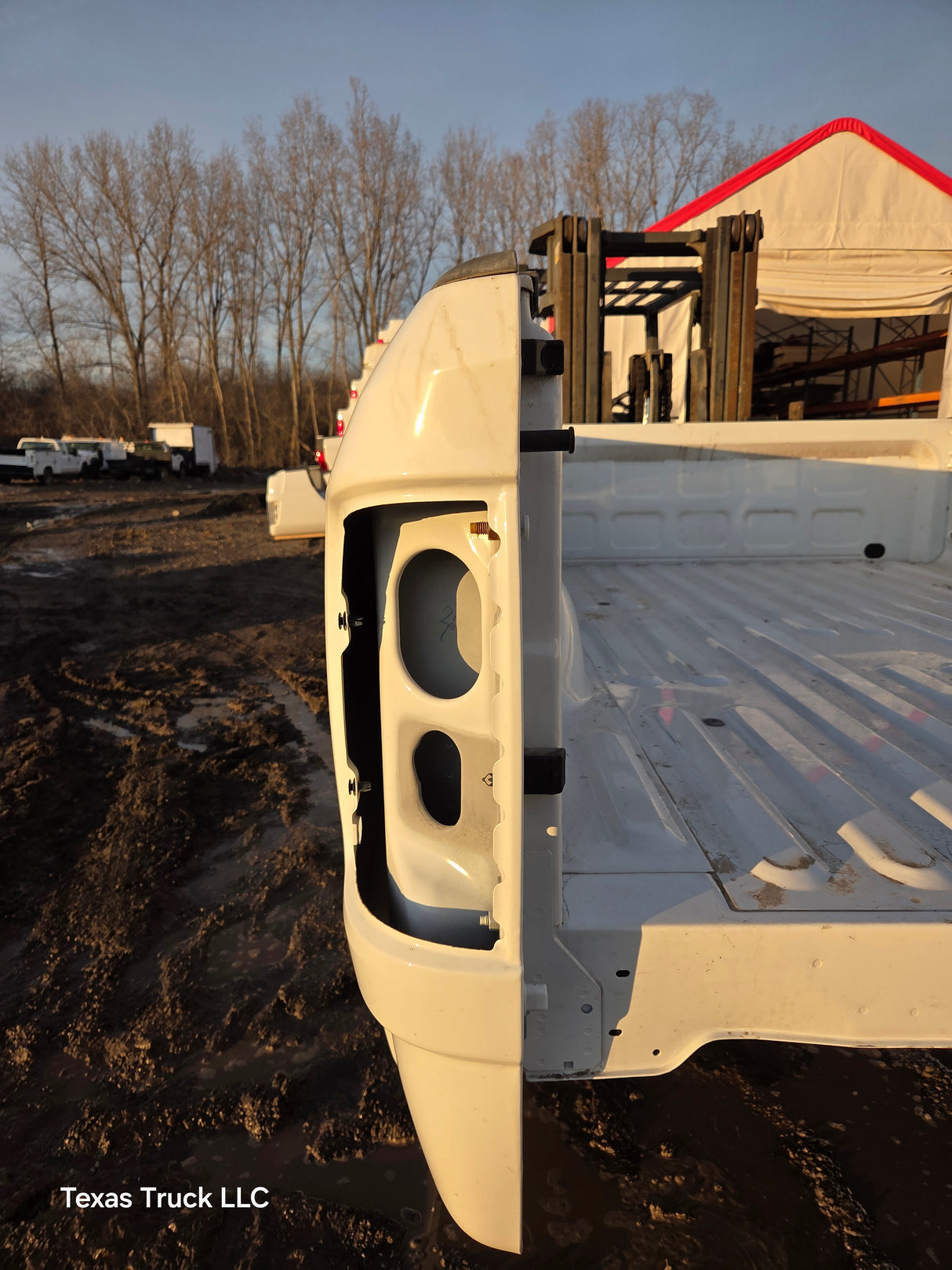 2019-2025 Dodge Ram 2500 3500 5th Gen 8' Long Truck Bed - White