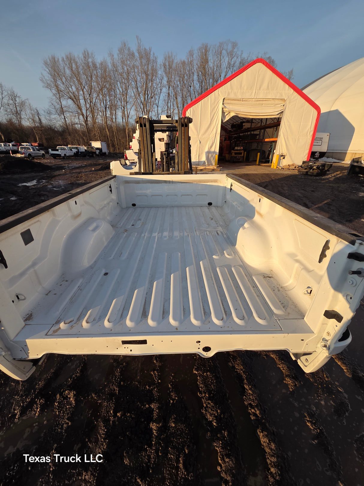 2019-2025 Dodge Ram 2500 3500 5th Gen 8' Long Truck Bed - White