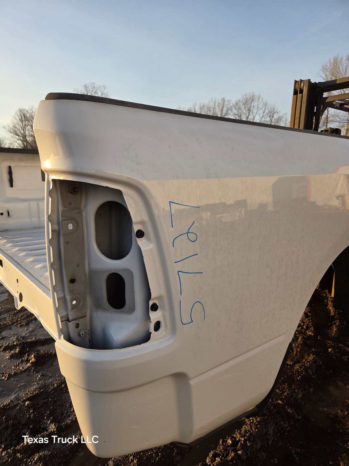 2019-2025 Dodge Ram 2500 3500 5th Gen 8' Long Truck Bed - White