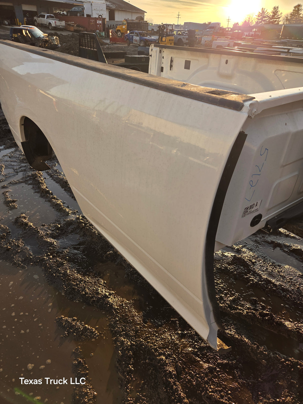 2019-2025 Dodge Ram 2500 3500 5th Gen 8' Long Truck Bed - White