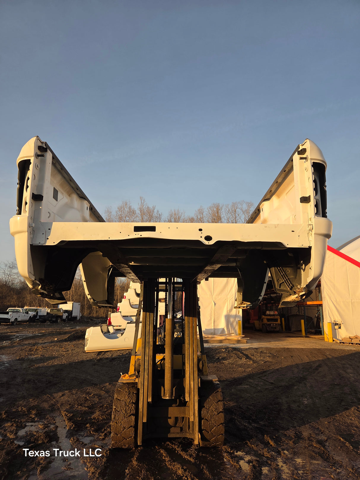 2019-2025 Dodge Ram 2500 3500 5th Gen 8' Long Truck Bed - White