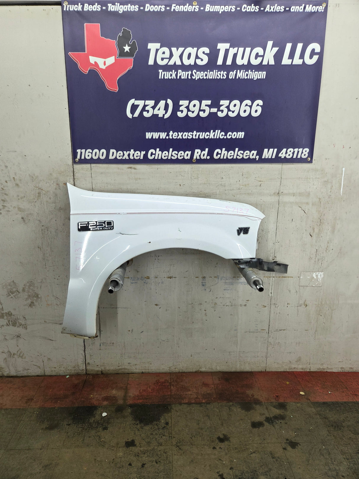 1999-2007 Ford Super Duty RH Passenger Side Front Fender F250 F350 F450 F550 Excursion