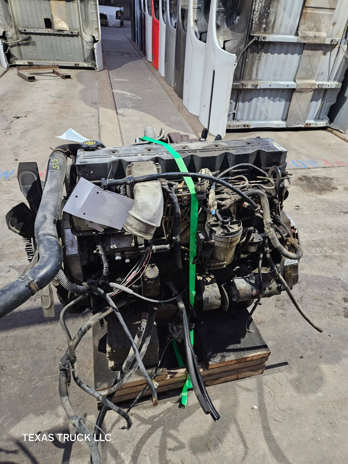 2000 Dodge Ram 3500 5.9L 24v Cummins Turbo Diesel Complete Engine Ran Great