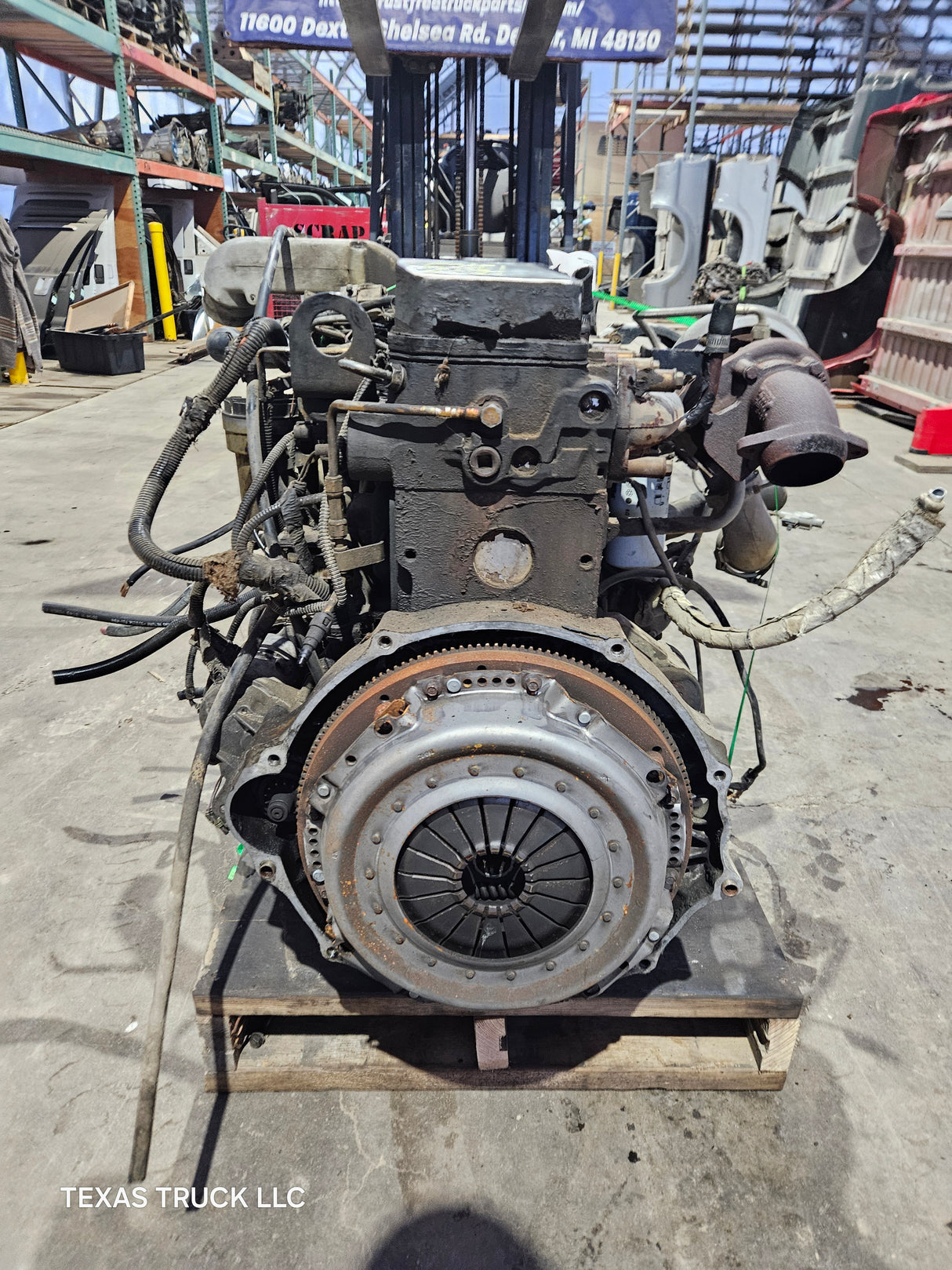 2000 Dodge Ram 3500 5.9L 24v Cummins Turbo Diesel Complete Engine Ran Great