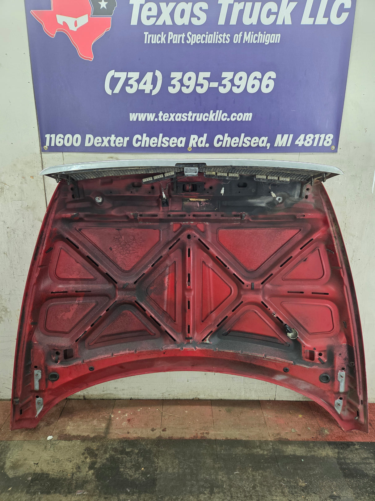 1994-2002 Dodge Ram 2nd Gen 1500 2500 3500 Hood - Red