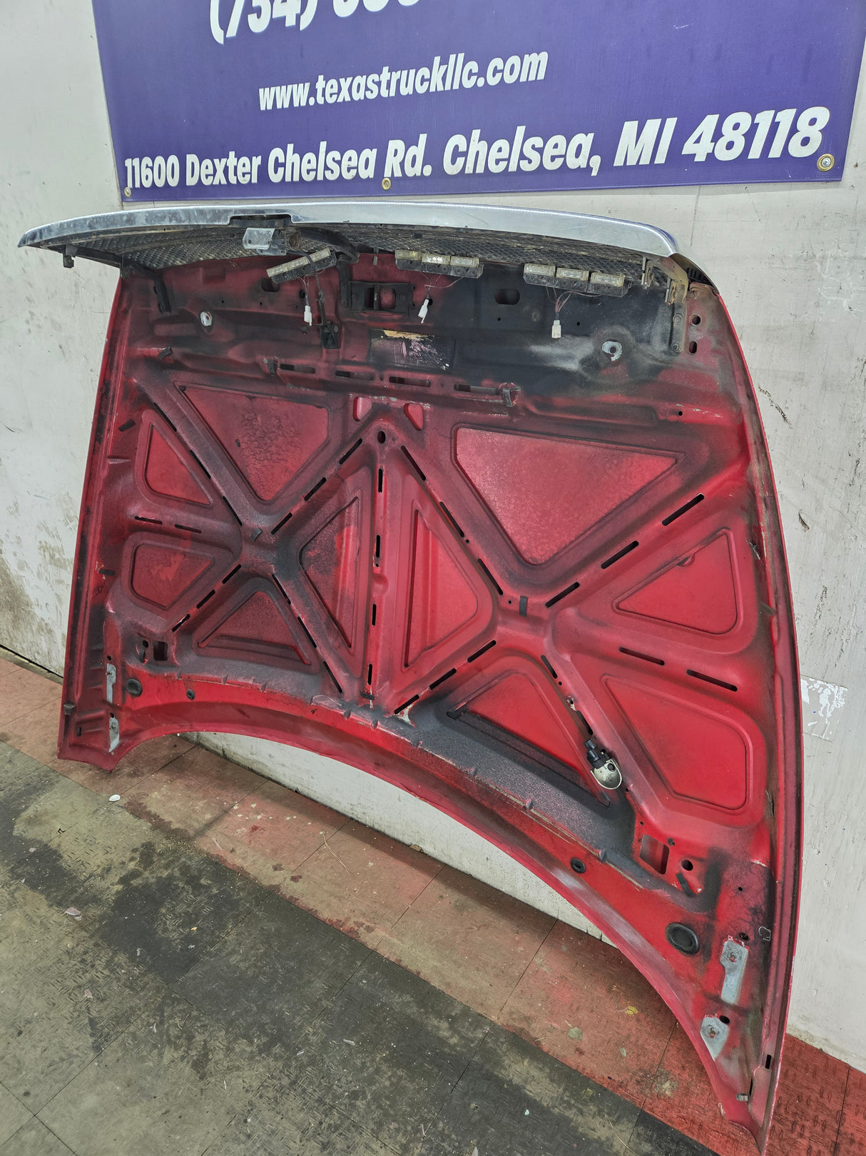 1994-2002 Dodge Ram 2nd Gen 1500 2500 3500 Hood - Red