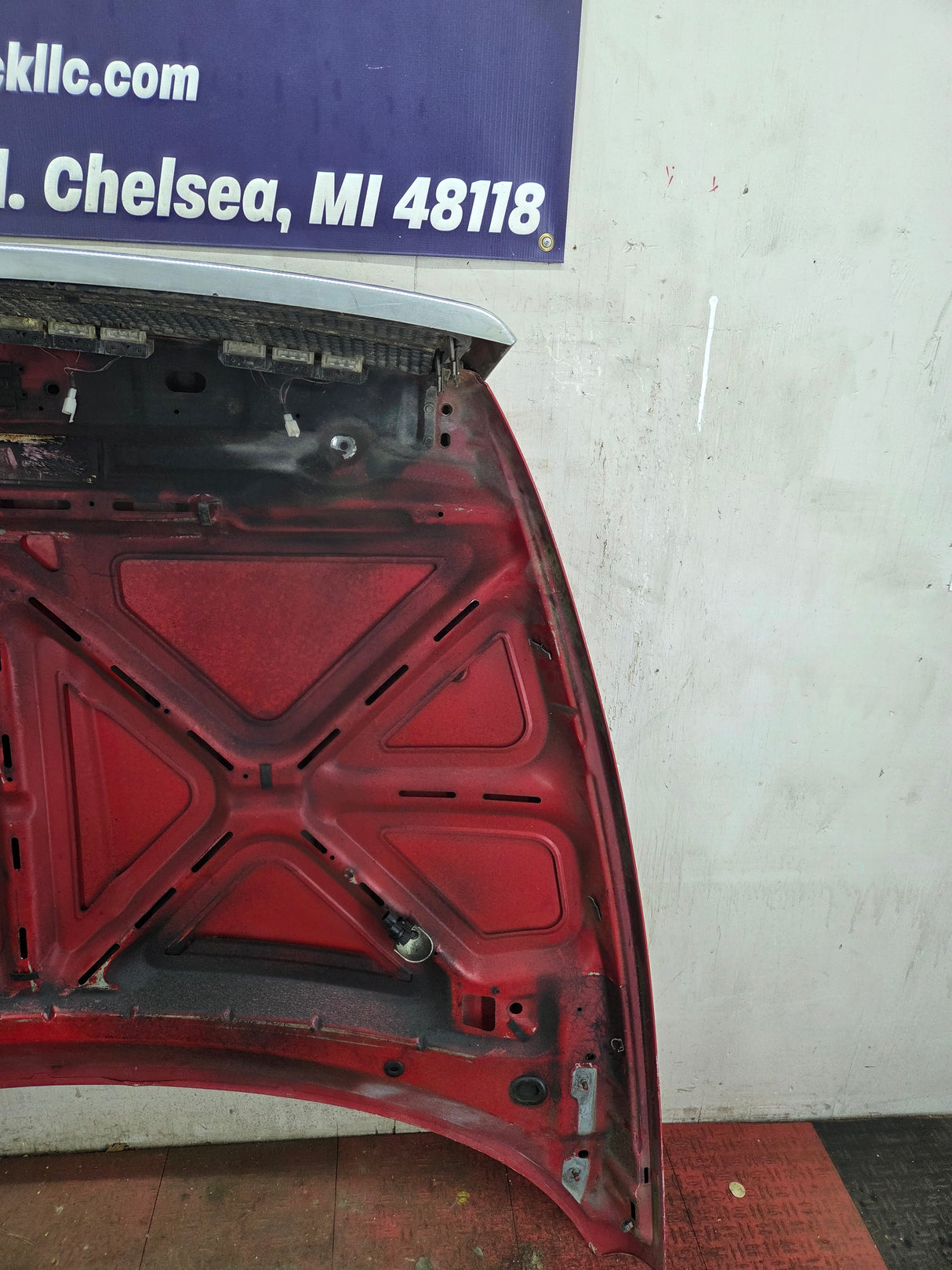 1994-2002 Dodge Ram 2nd Gen 1500 2500 3500 Hood - Red